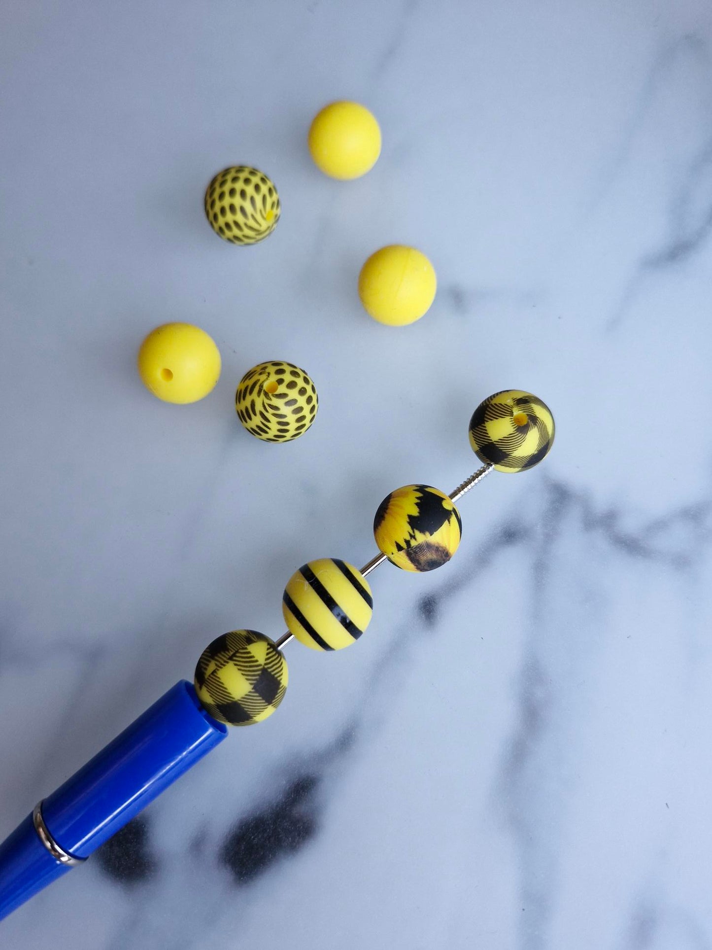 DIY Silicone Beads "Yellow"