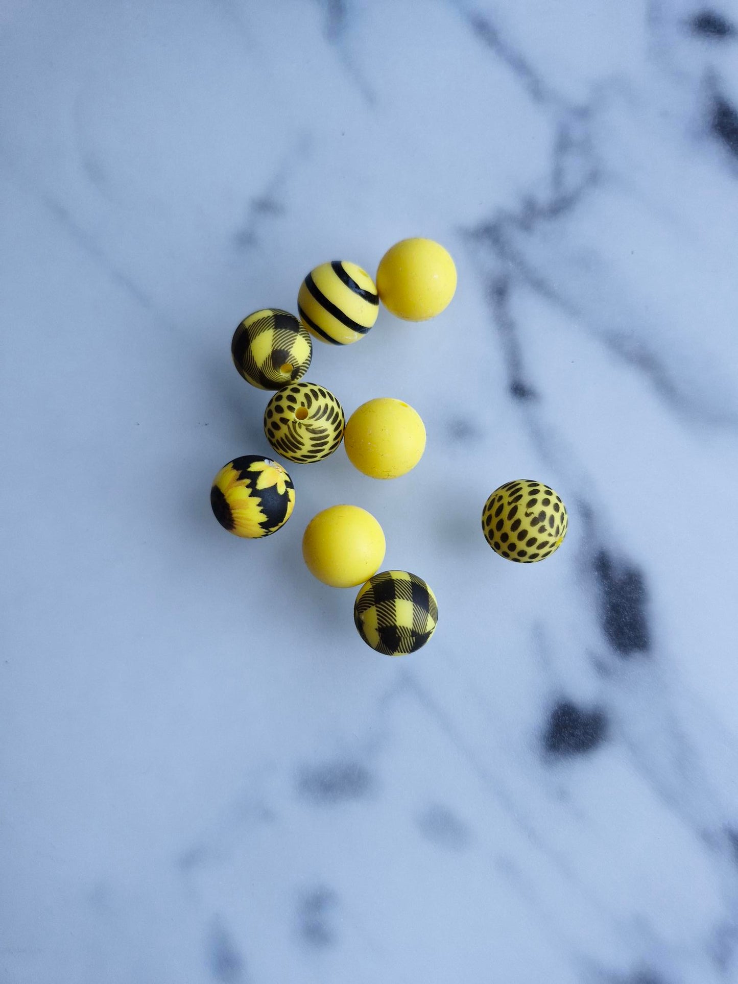DIY Silicone Beads "Yellow"