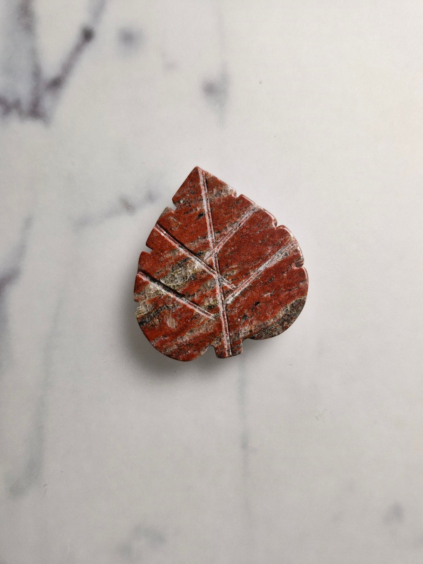 Brecciated Jasper Leaf