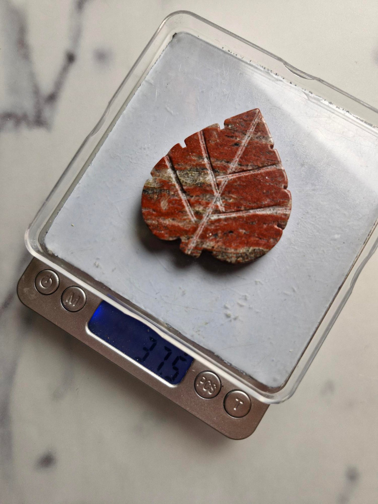 Brecciated Jasper Leaf