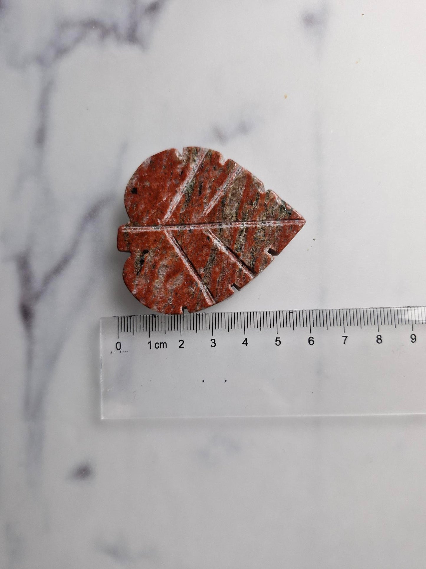 Brecciated Jasper Leaf