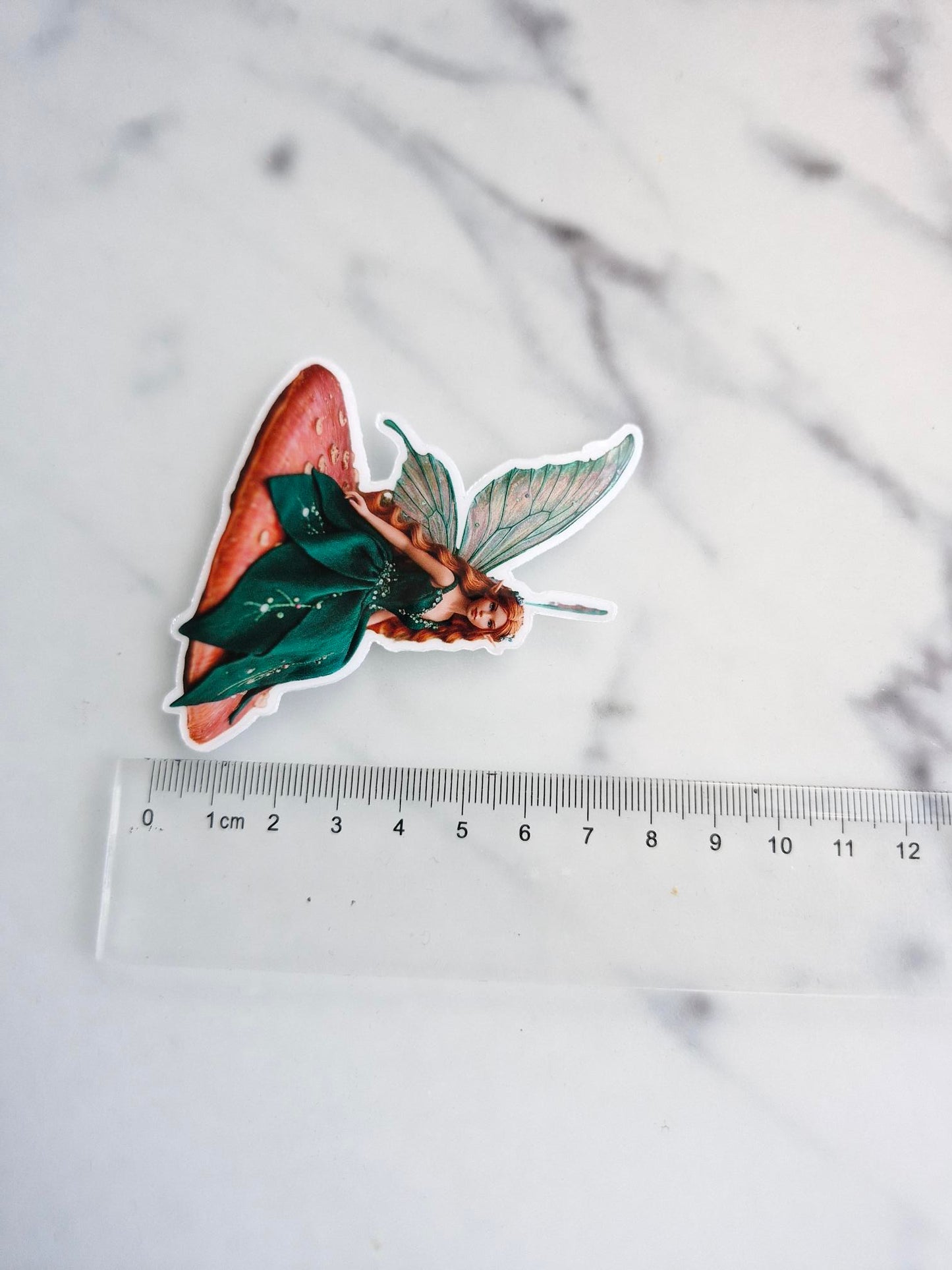 One (1) "Mushroom Fairy" - Sticker