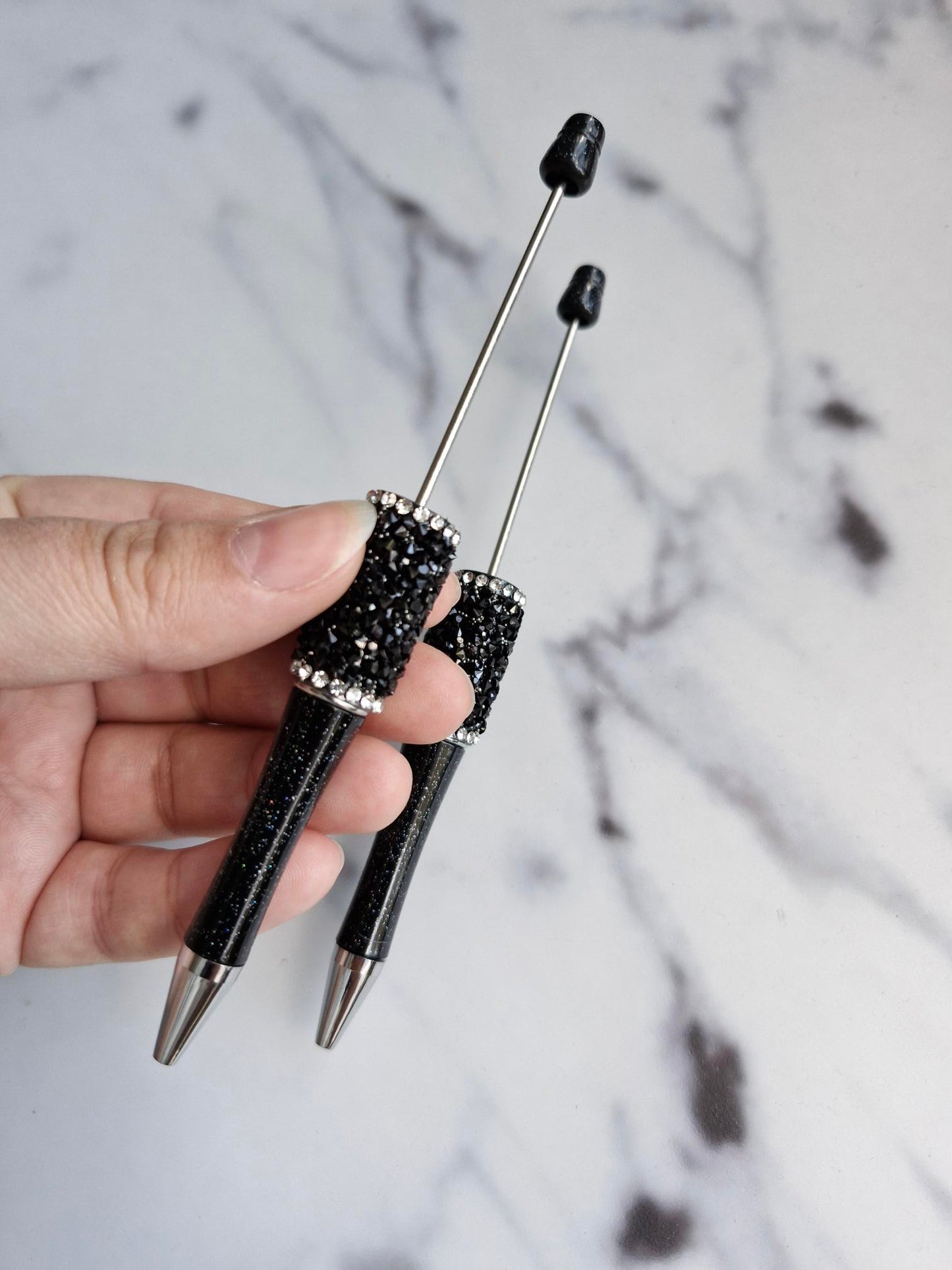DIY Ballpoint Pen "Black Sugar Sparkle"