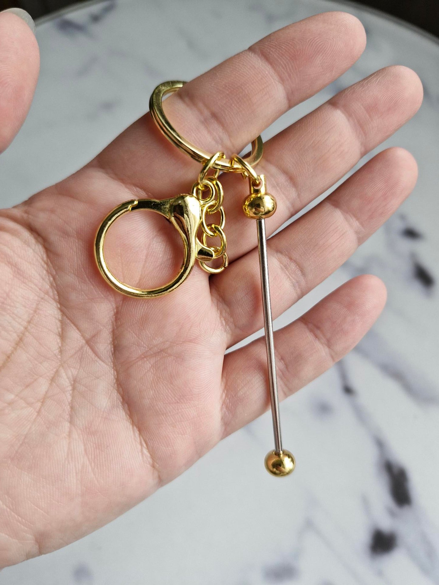 DIY Keychain - Gold