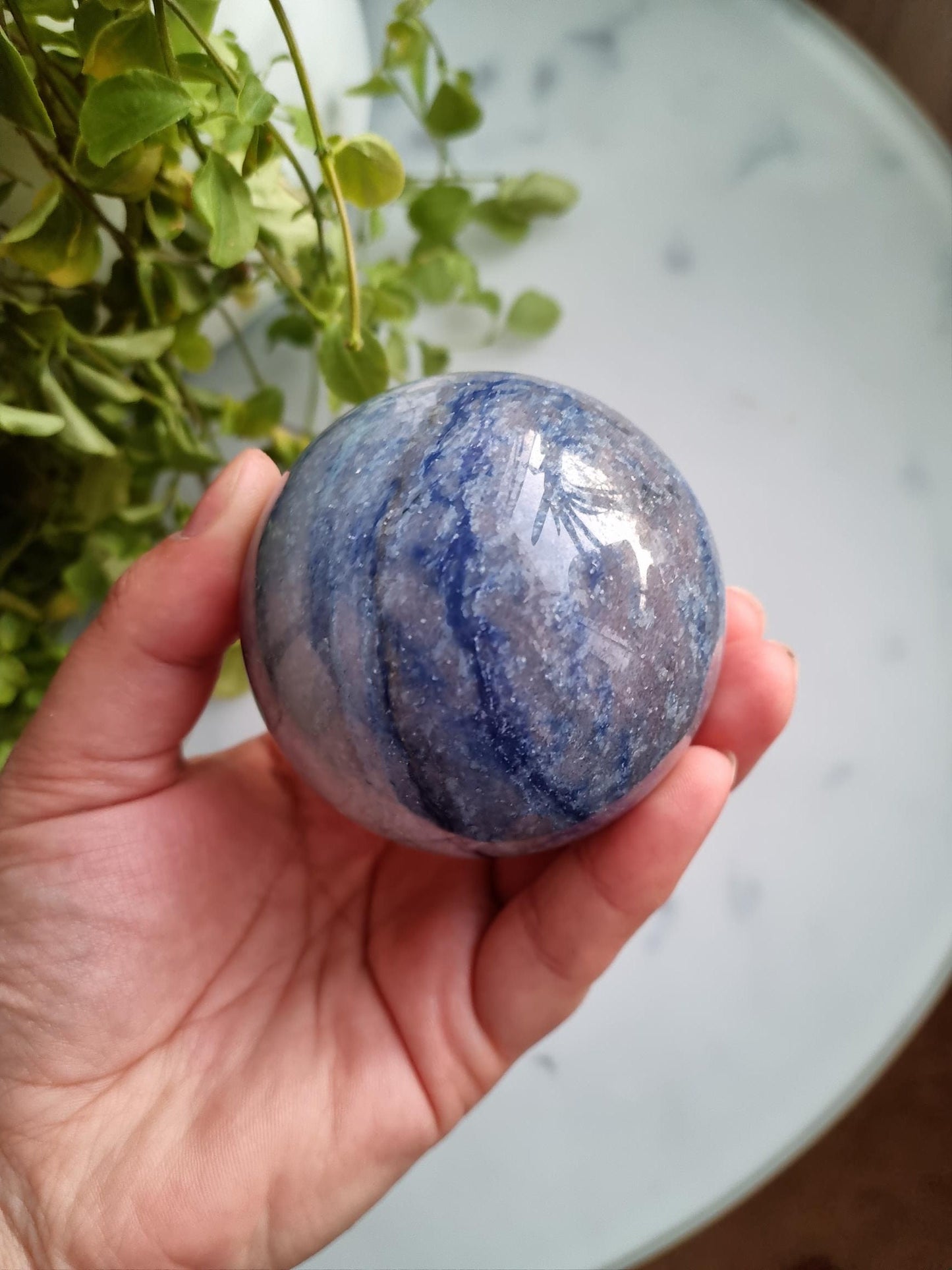 Gorgeous XXL Blue Aventurine Sphere