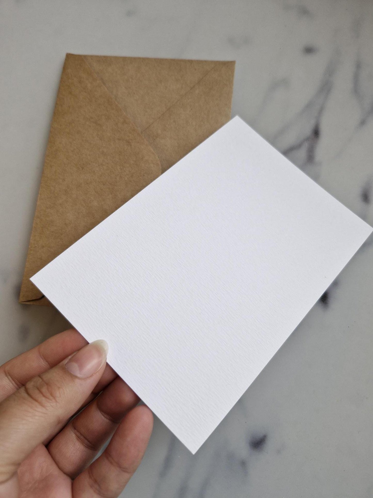 Unique Handmade Greeting Card "Kiwi" with Envelope
