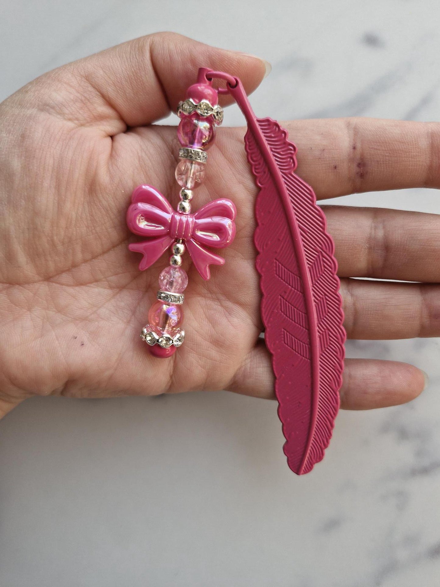 Beautiful Bookmark with a Bow Tie