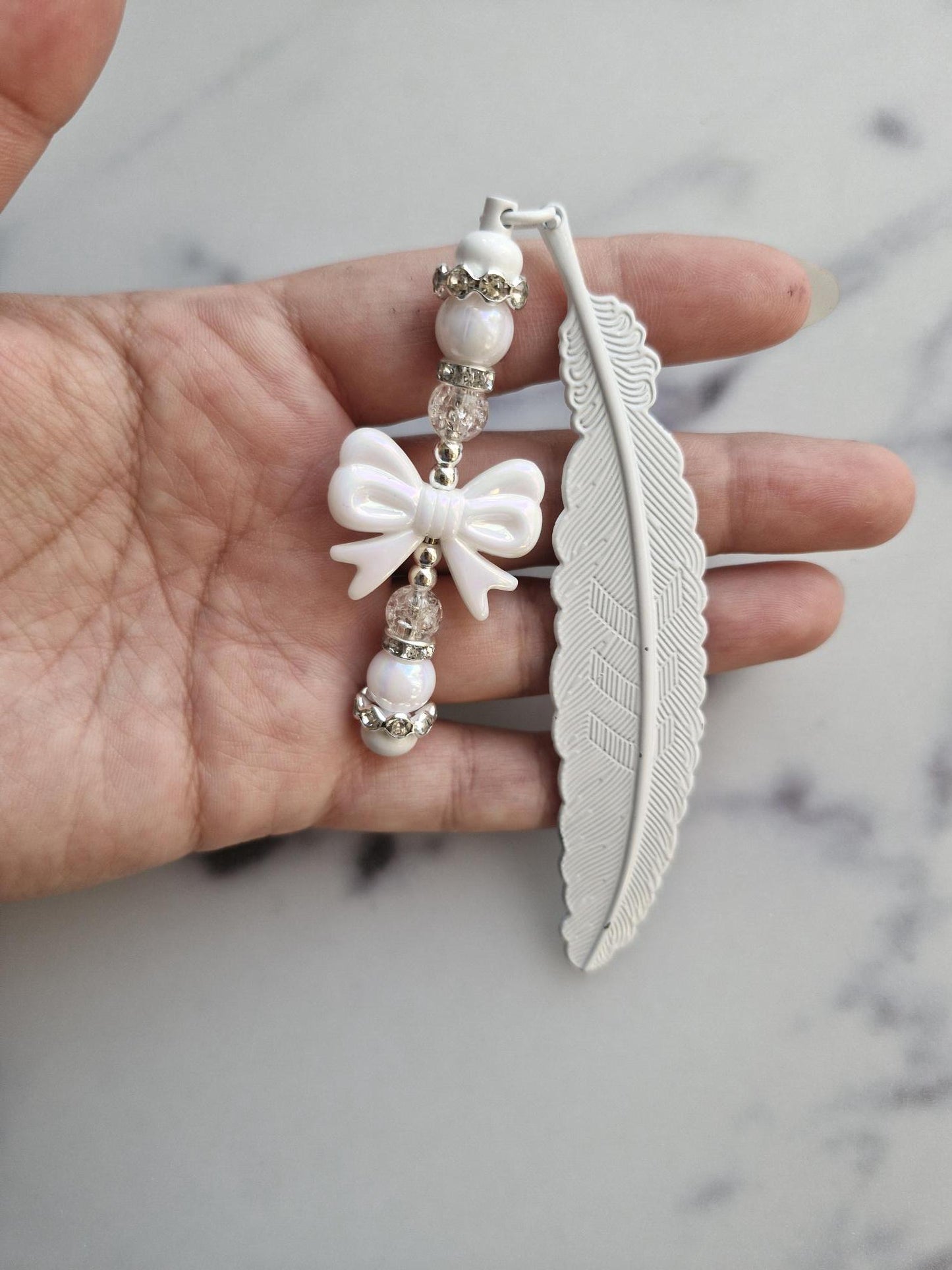Beautiful Bookmark with a Bow Tie