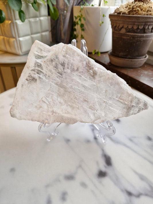 Gorgeous High Grade  Raw Selenite Slab
