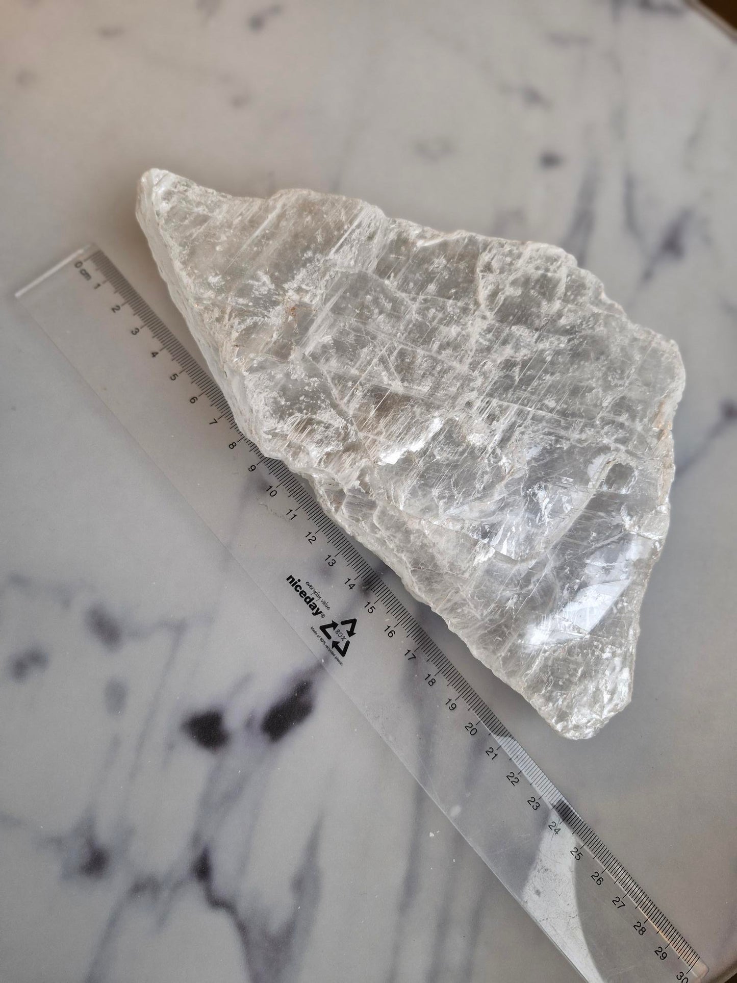 Gorgeous High Grade  Raw Selenite Slab
