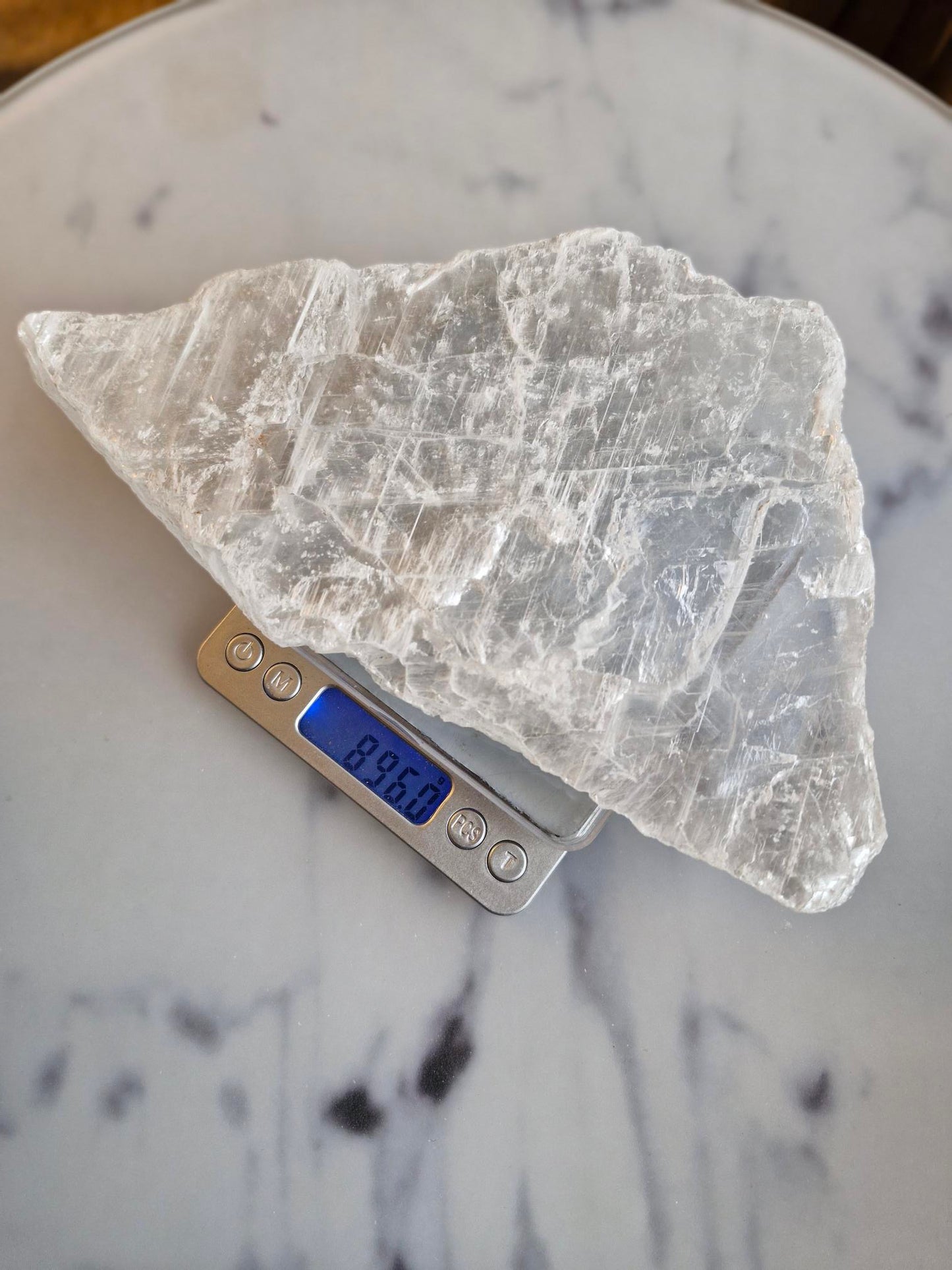 Gorgeous High Grade  Raw Selenite Slab