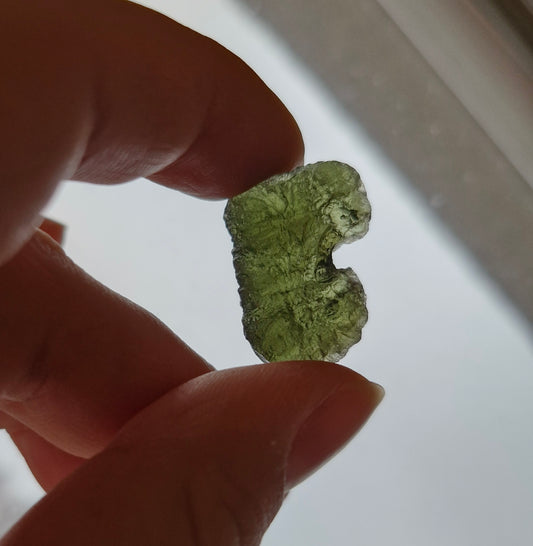 Rare Authentic Moldavite from The Czech Republic