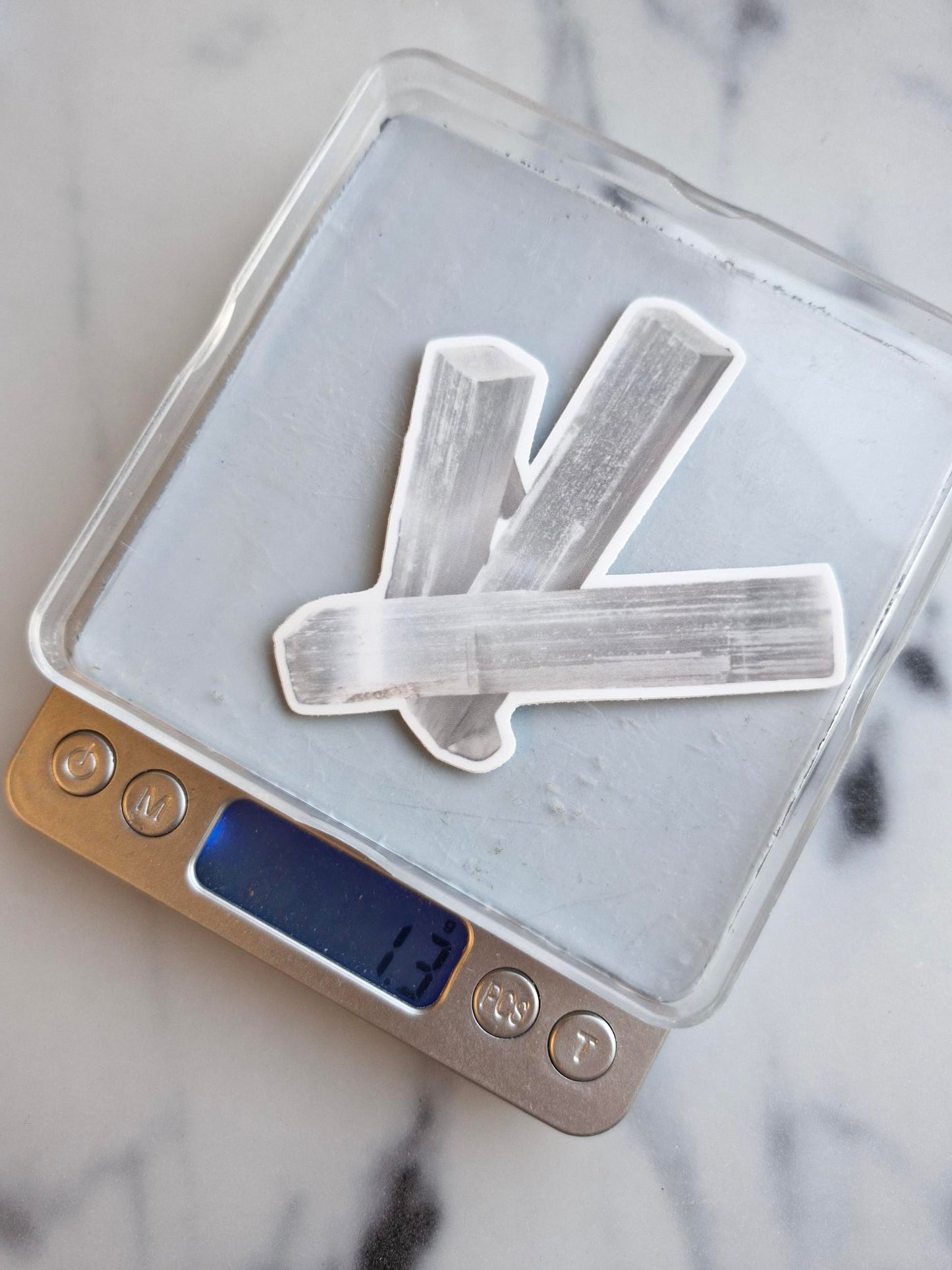 One (1) "Selenite Wands"-Sticker