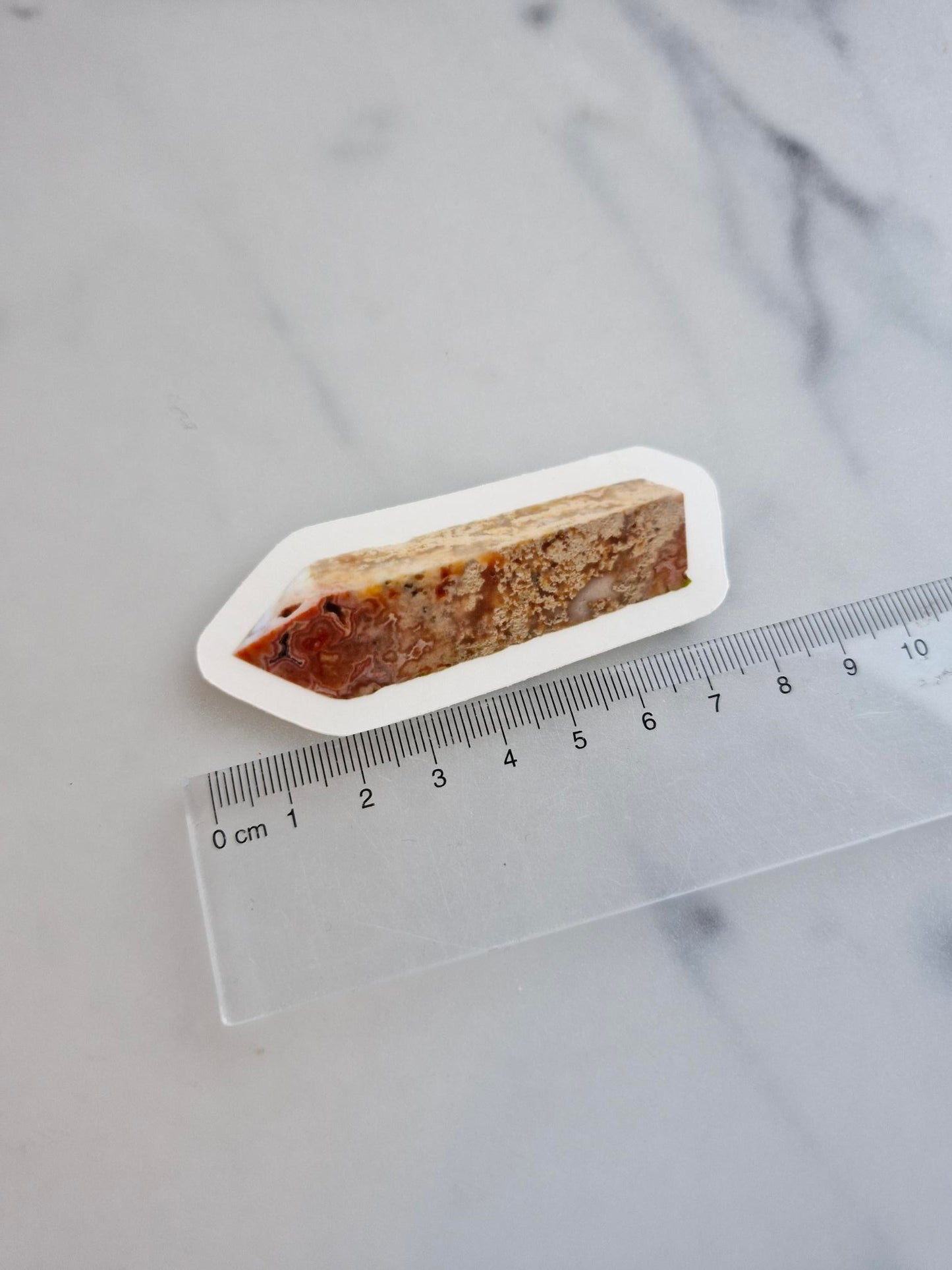 One (1) "Crazy Lace Agate Tower"-Sticker