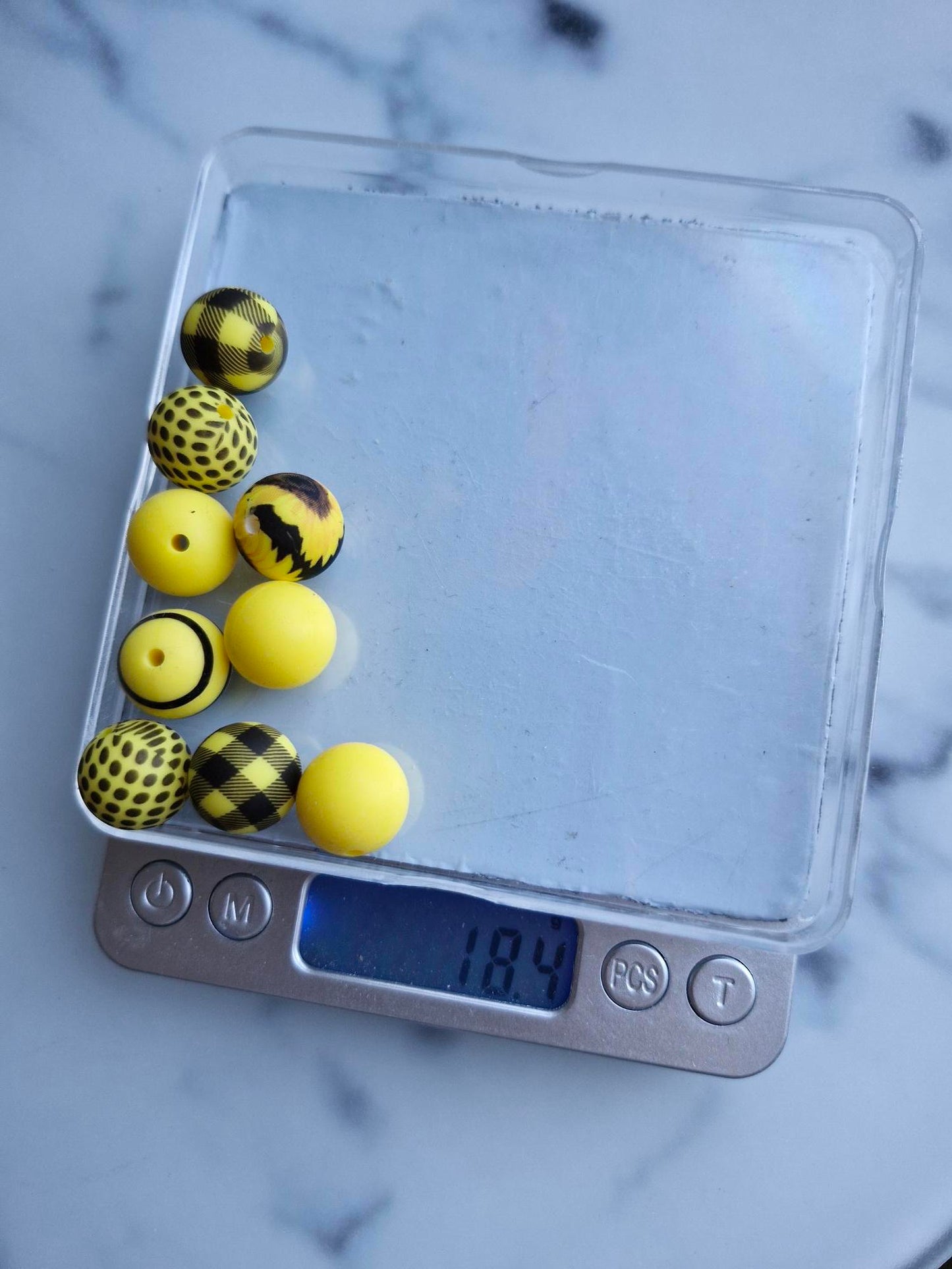 DIY Silicone Beads "Yellow"
