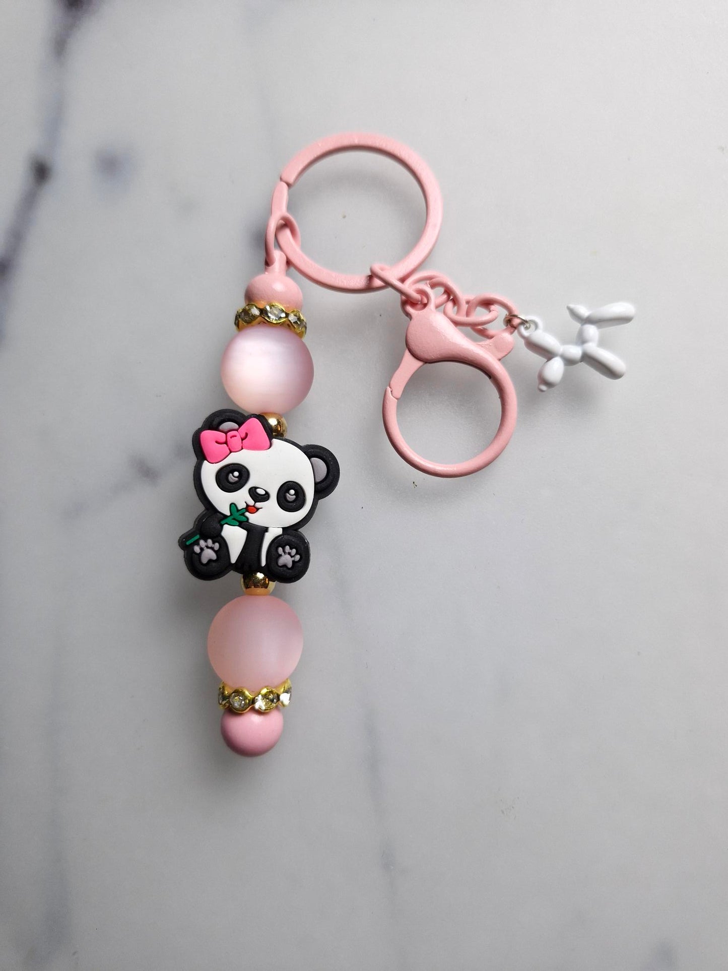 Keychain Pink - Panda