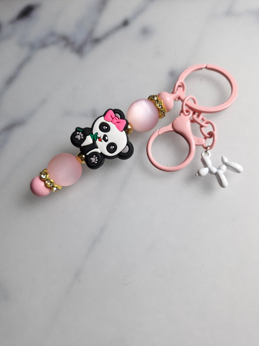 Keychain Pink - Panda