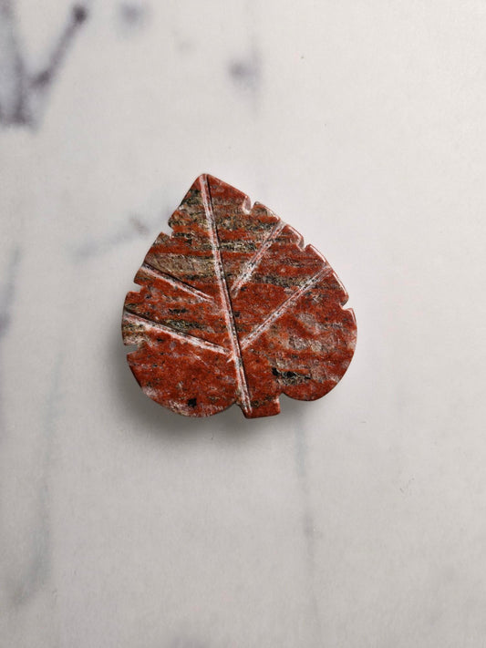 Brecciated Jasper Leaf