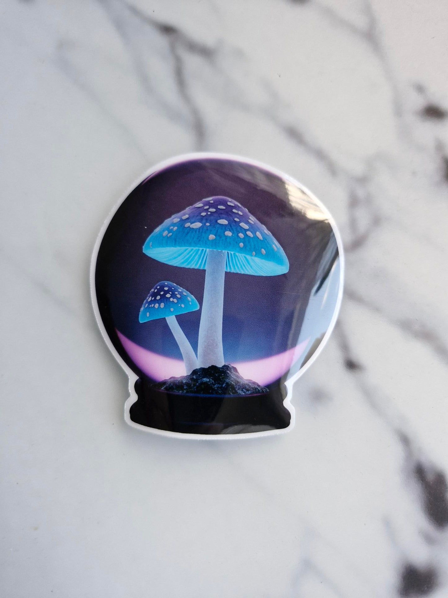 One (1) "Crystal Ball" - Sticker