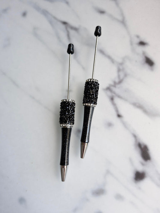 DIY Ballpoint Pen "Black Sugar Sparkle"