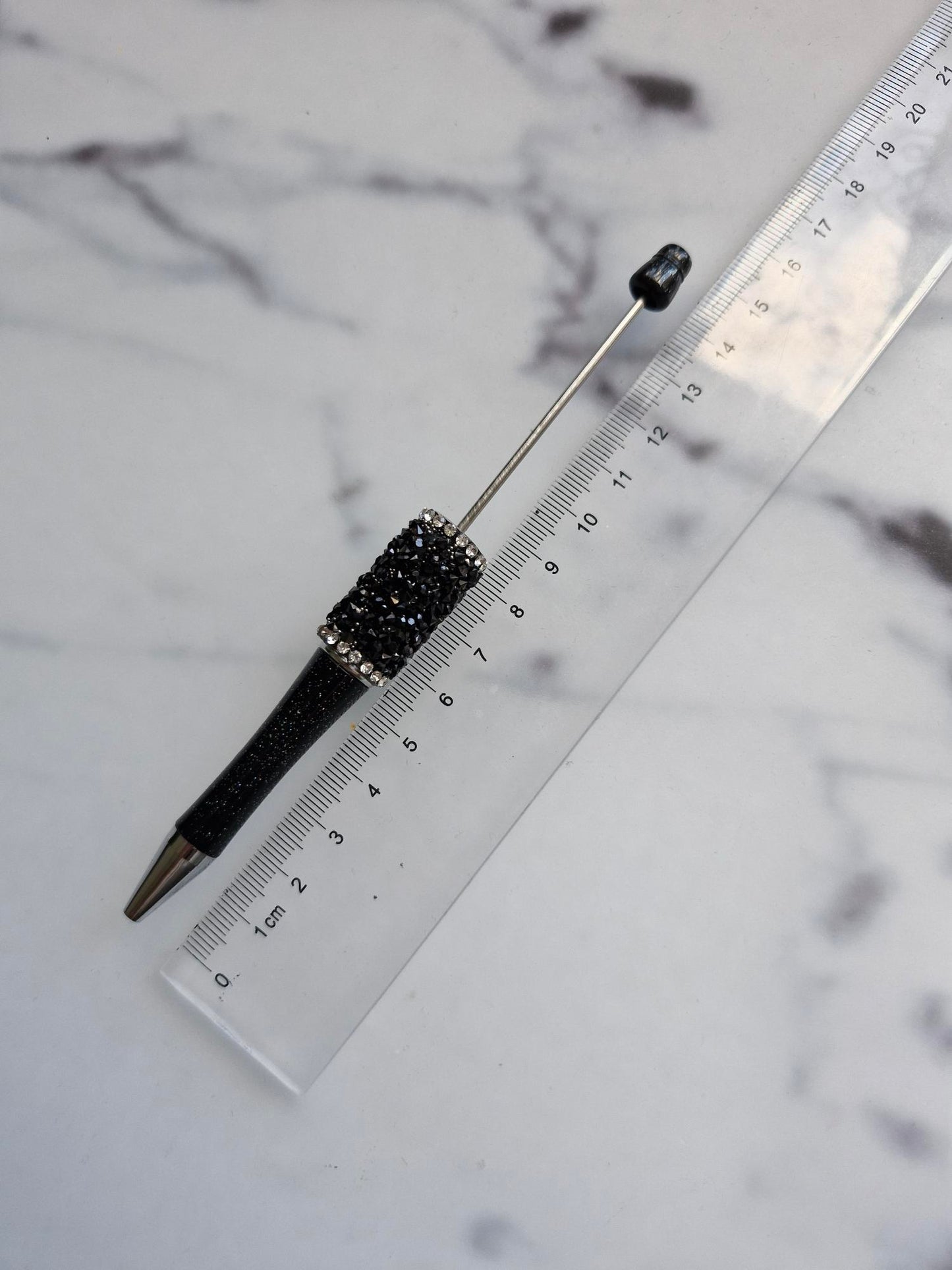 DIY Ballpoint Pen "Black Sugar Sparkle"