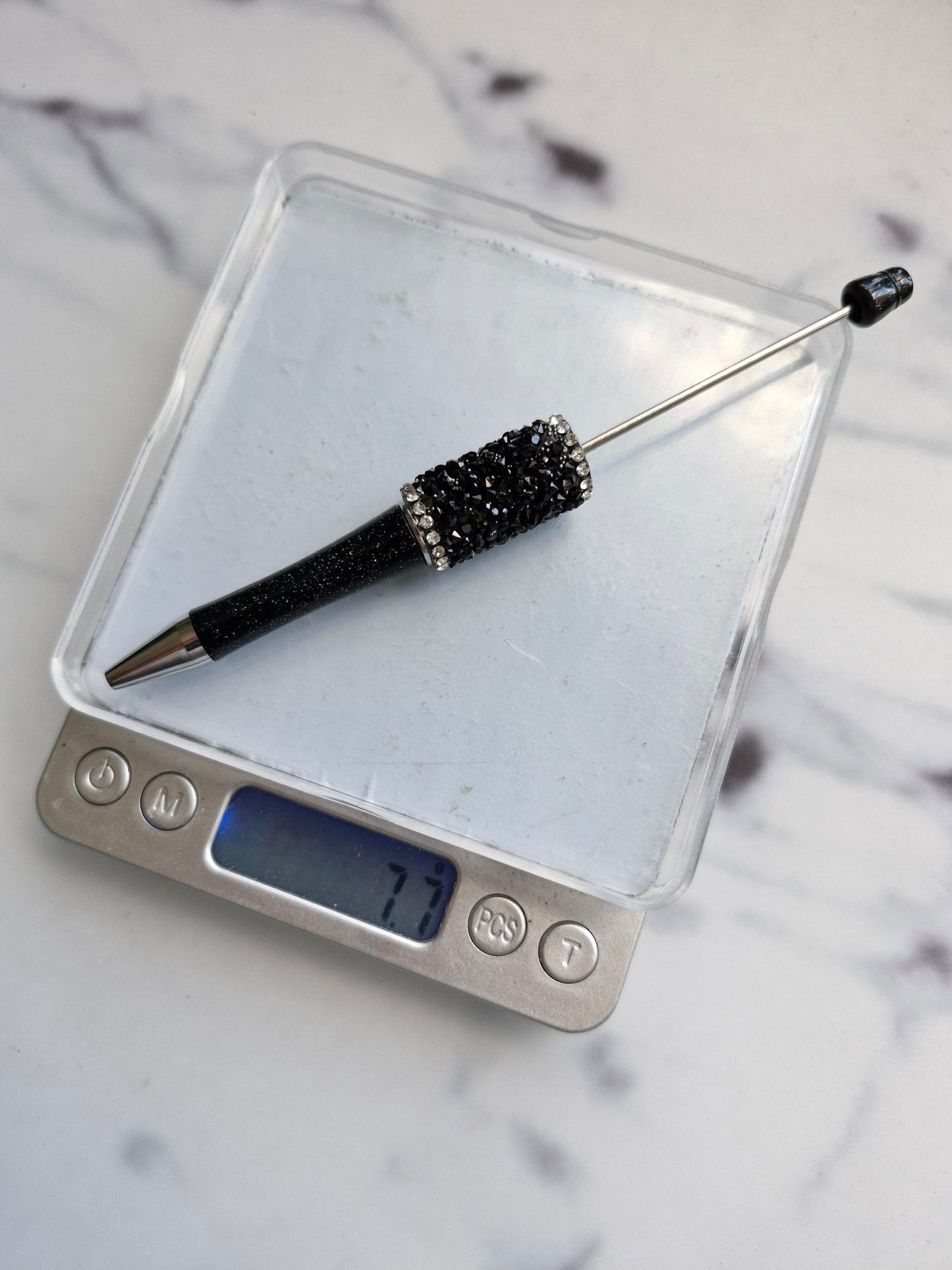 DIY Ballpoint Pen "Black Sugar Sparkle"