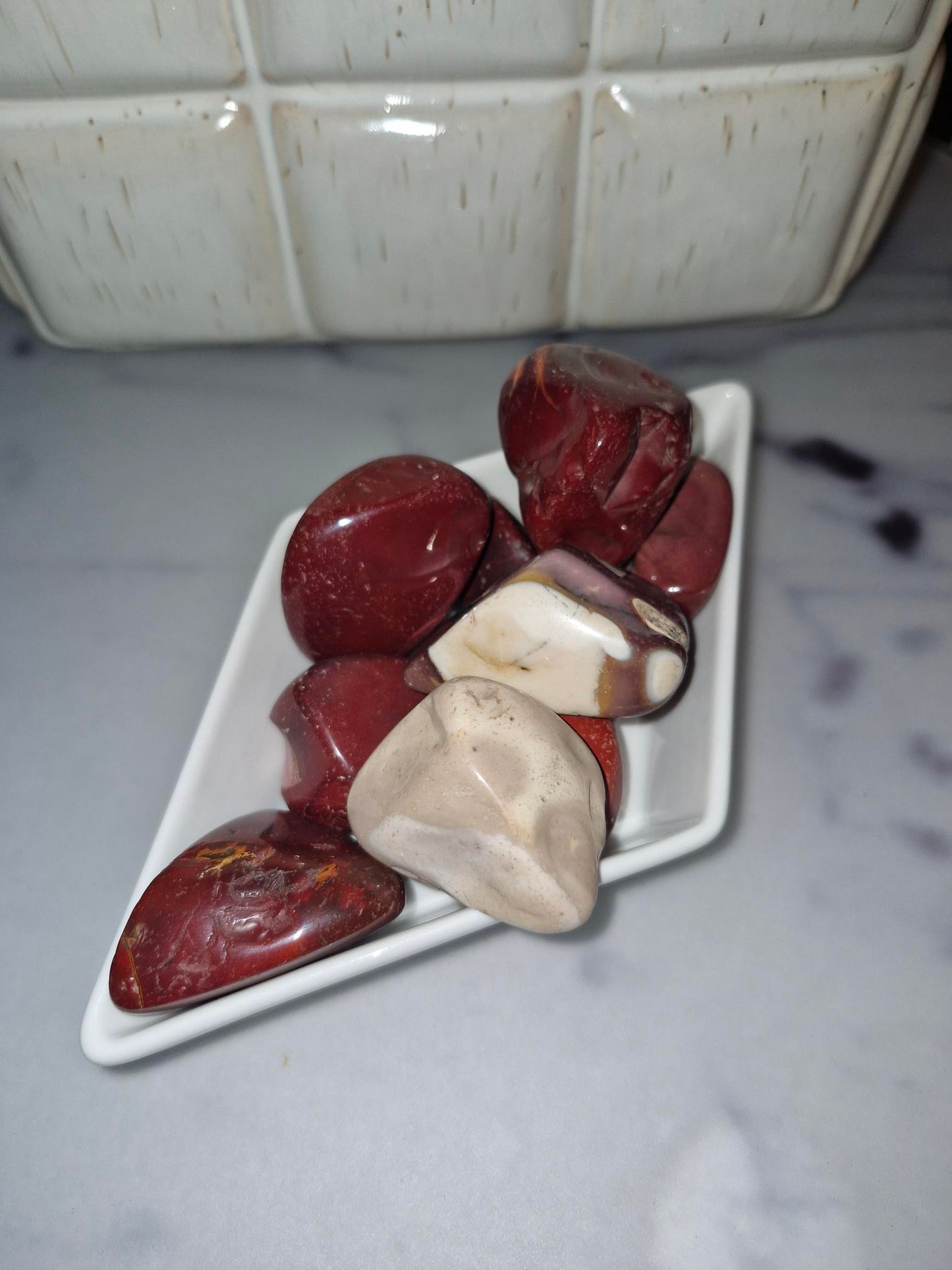 One (1) Mookaite Cuddle Stone (Freeform)