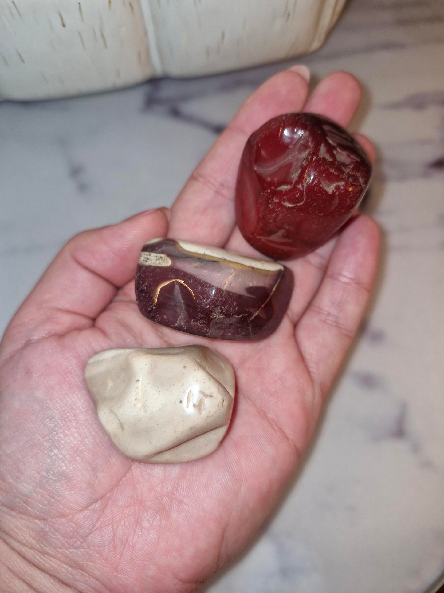 One (1) Mookaite Cuddle Stone (Freeform)
