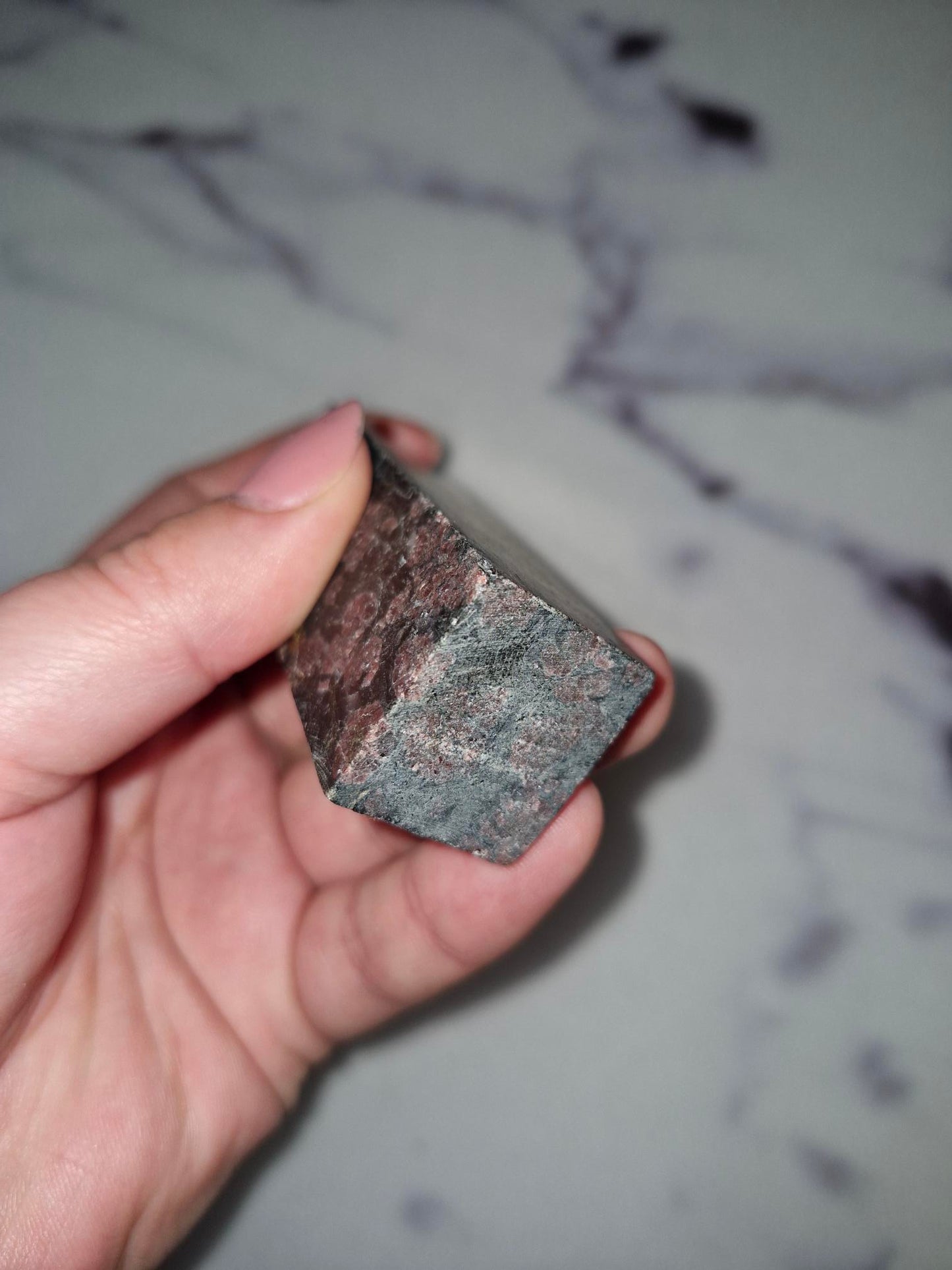 Arfvedsonite and Garnet Tower