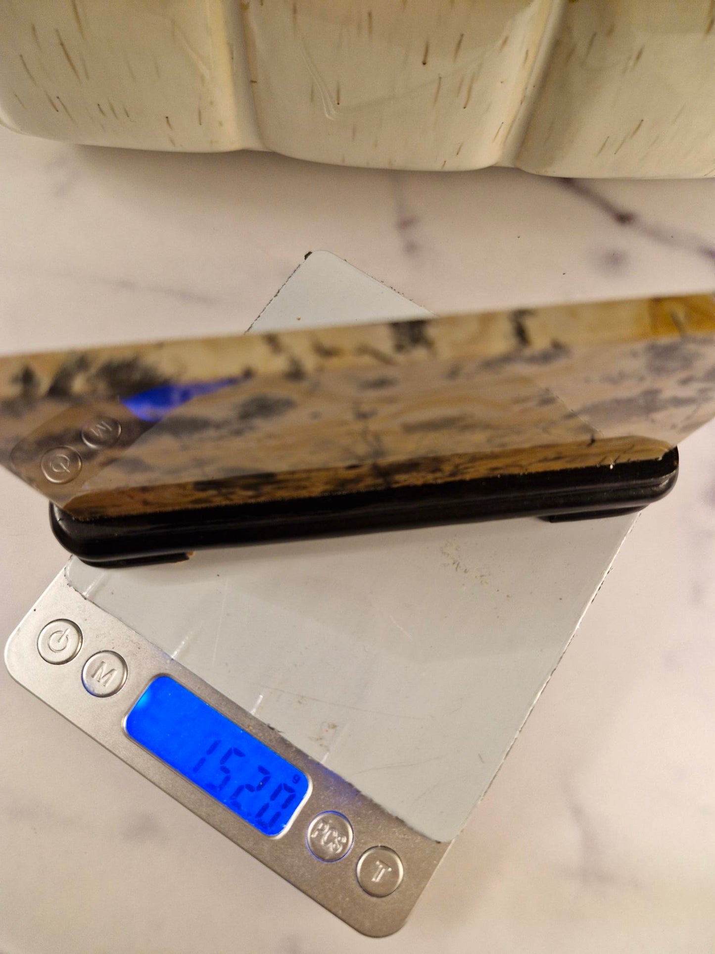 Picture Stone Slab on a Stand