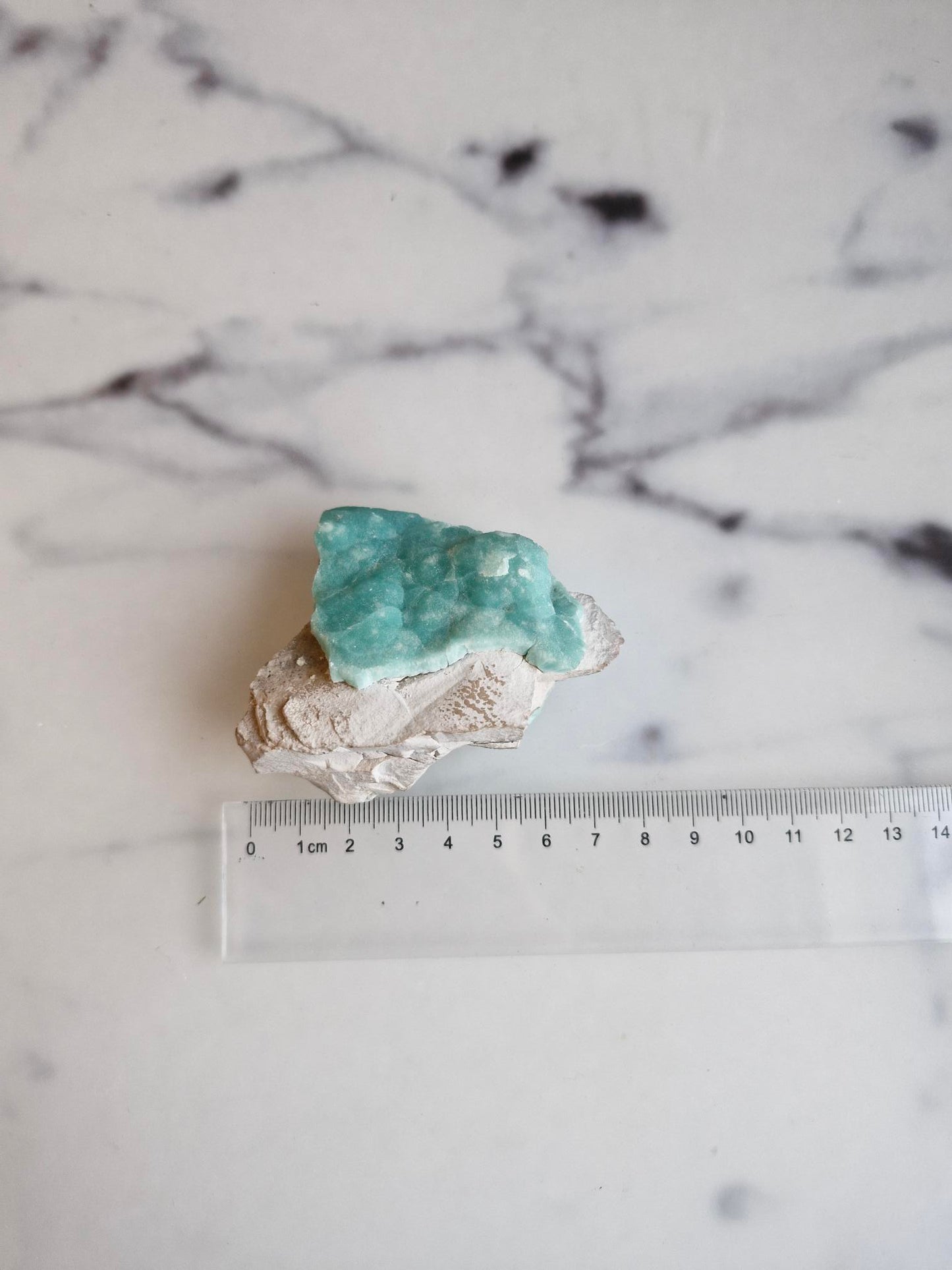 Rare Teal Smithsonite Raw Freeform