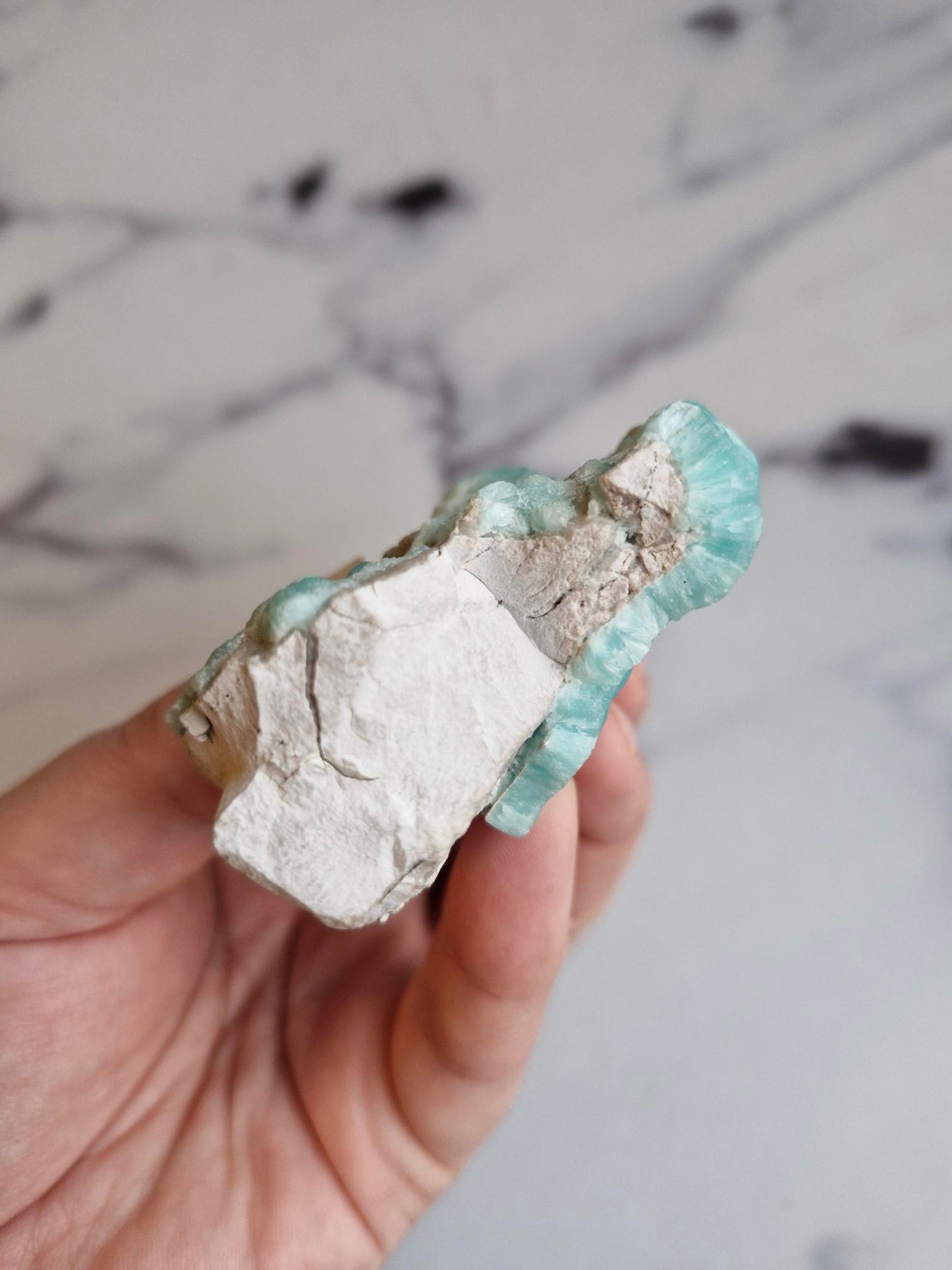 Rare Teal Smithsonite Raw Freeform