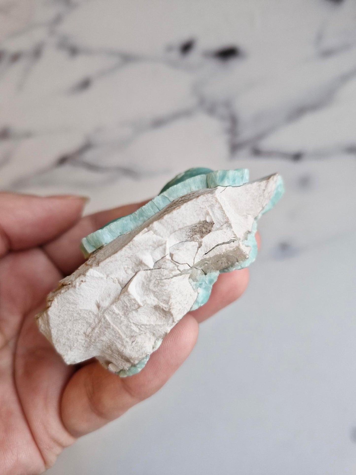 Rare Teal Smithsonite Raw Freeform