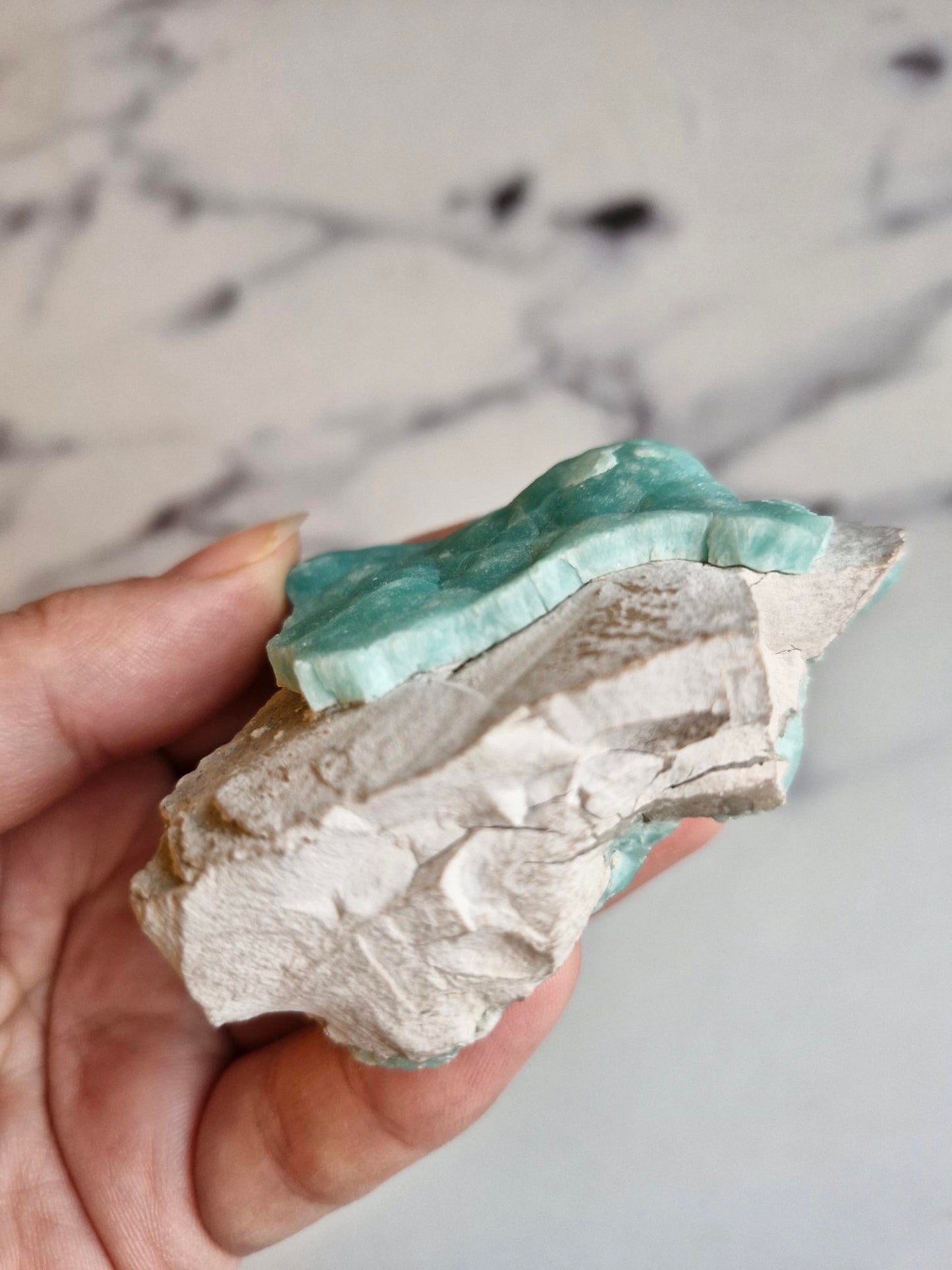 Rare Teal Smithsonite Raw Freeform