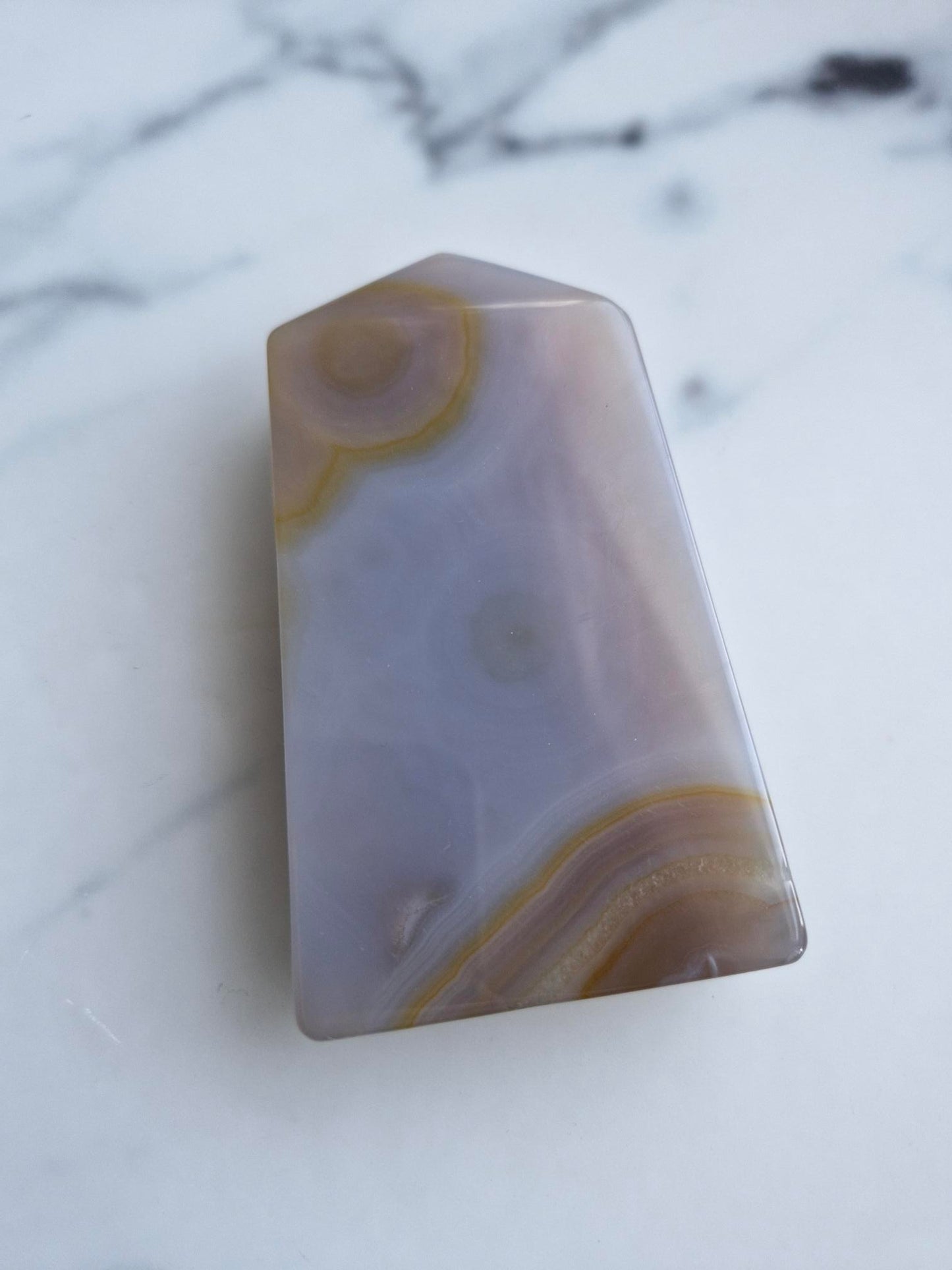 Druzy Agate Tower