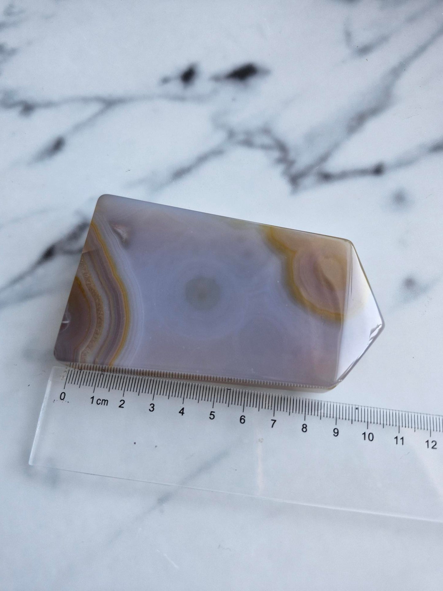 Druzy Agate Tower