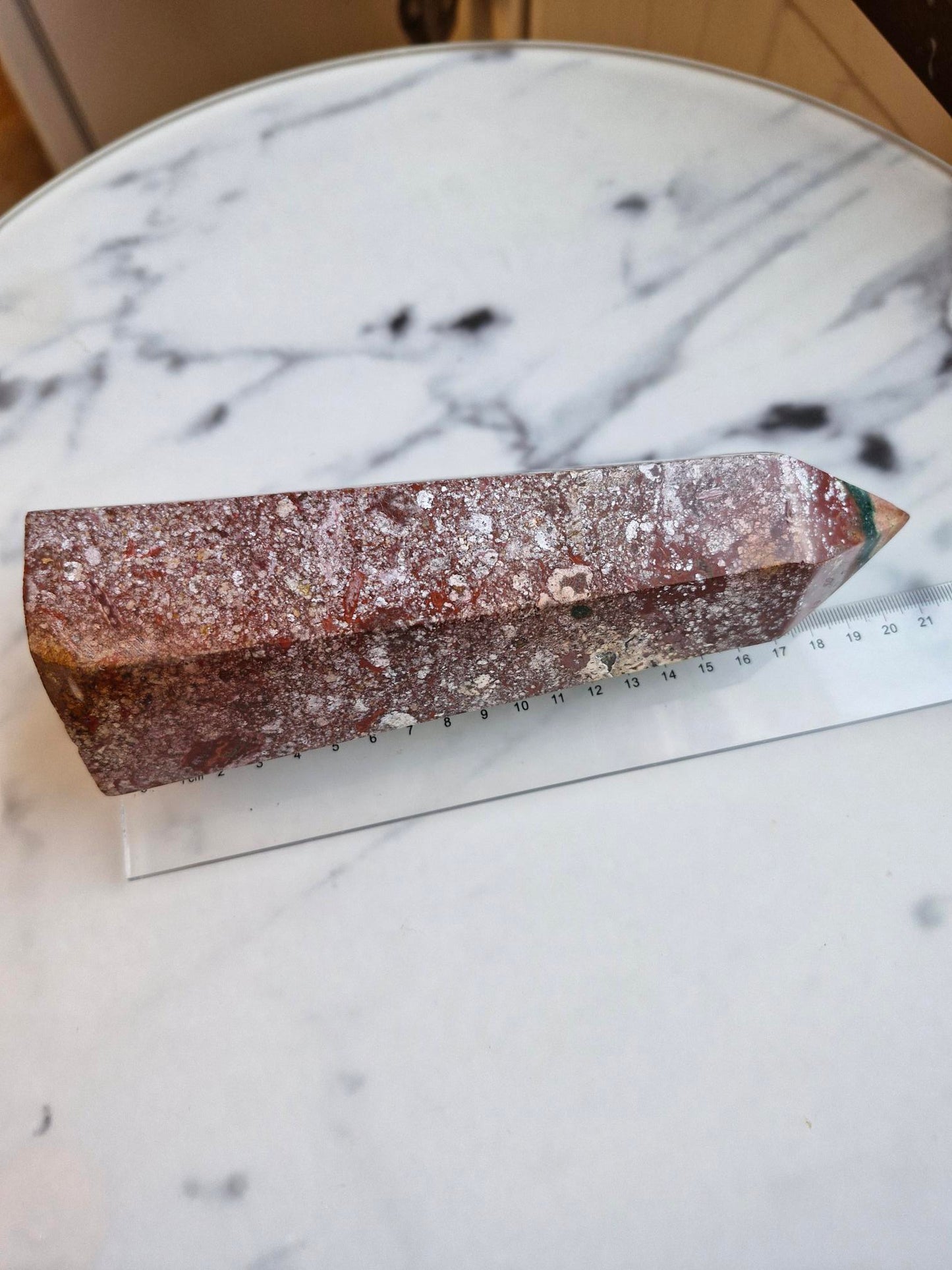 Gorgeous Red Sea Jasper Tower