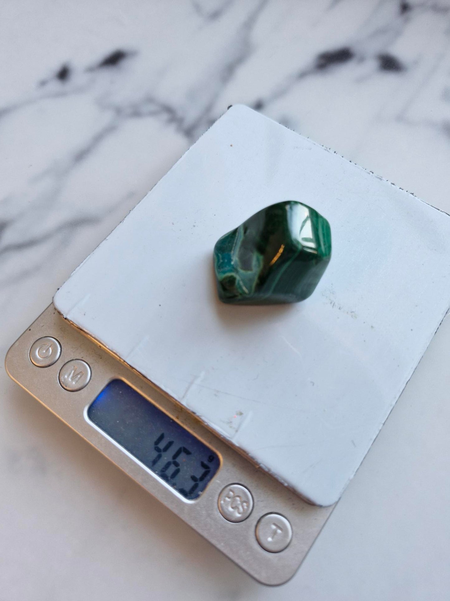 Banded Malachite with Blue Chrysocolla