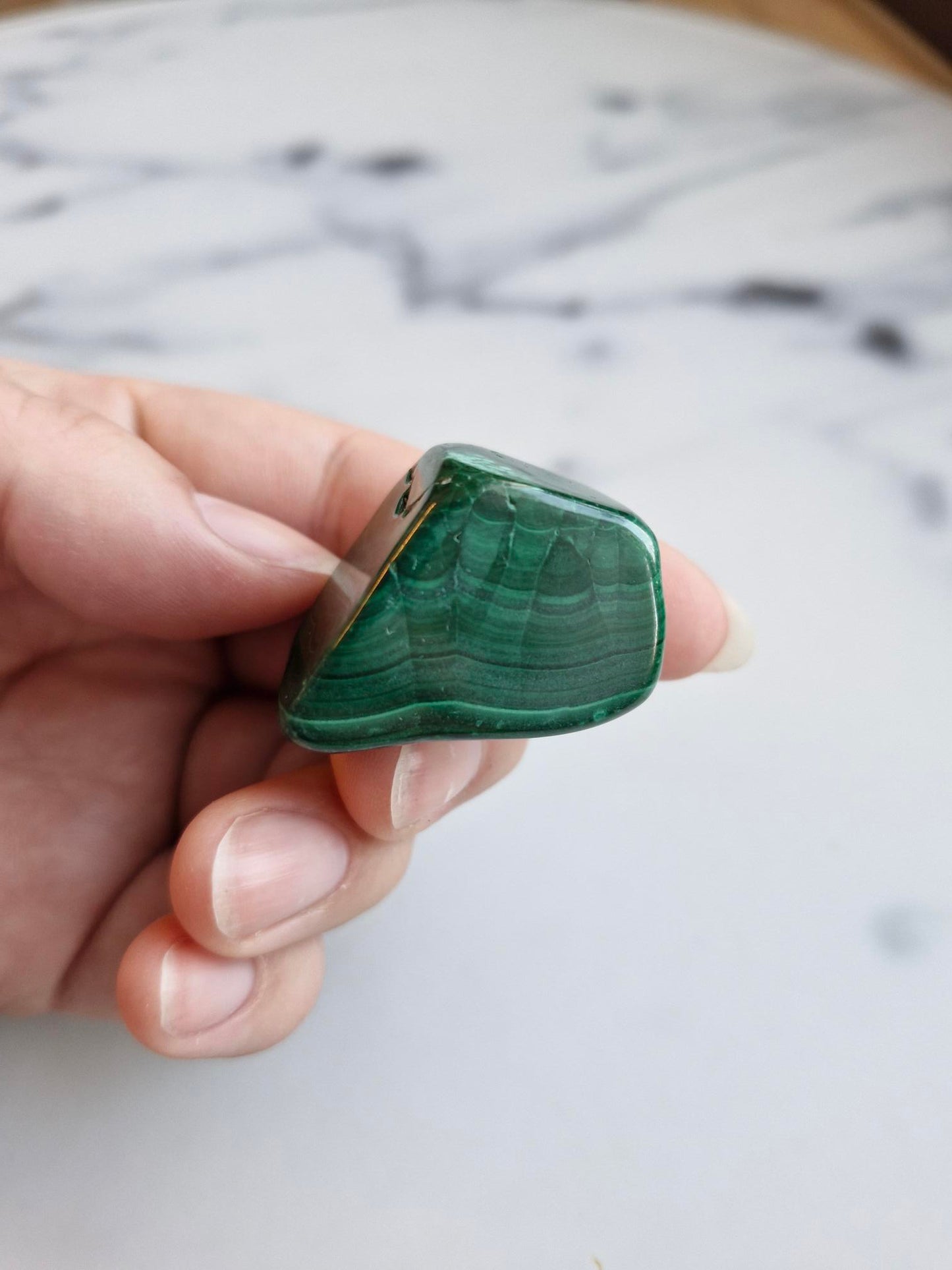 Banded Malachite with Blue Chrysocolla