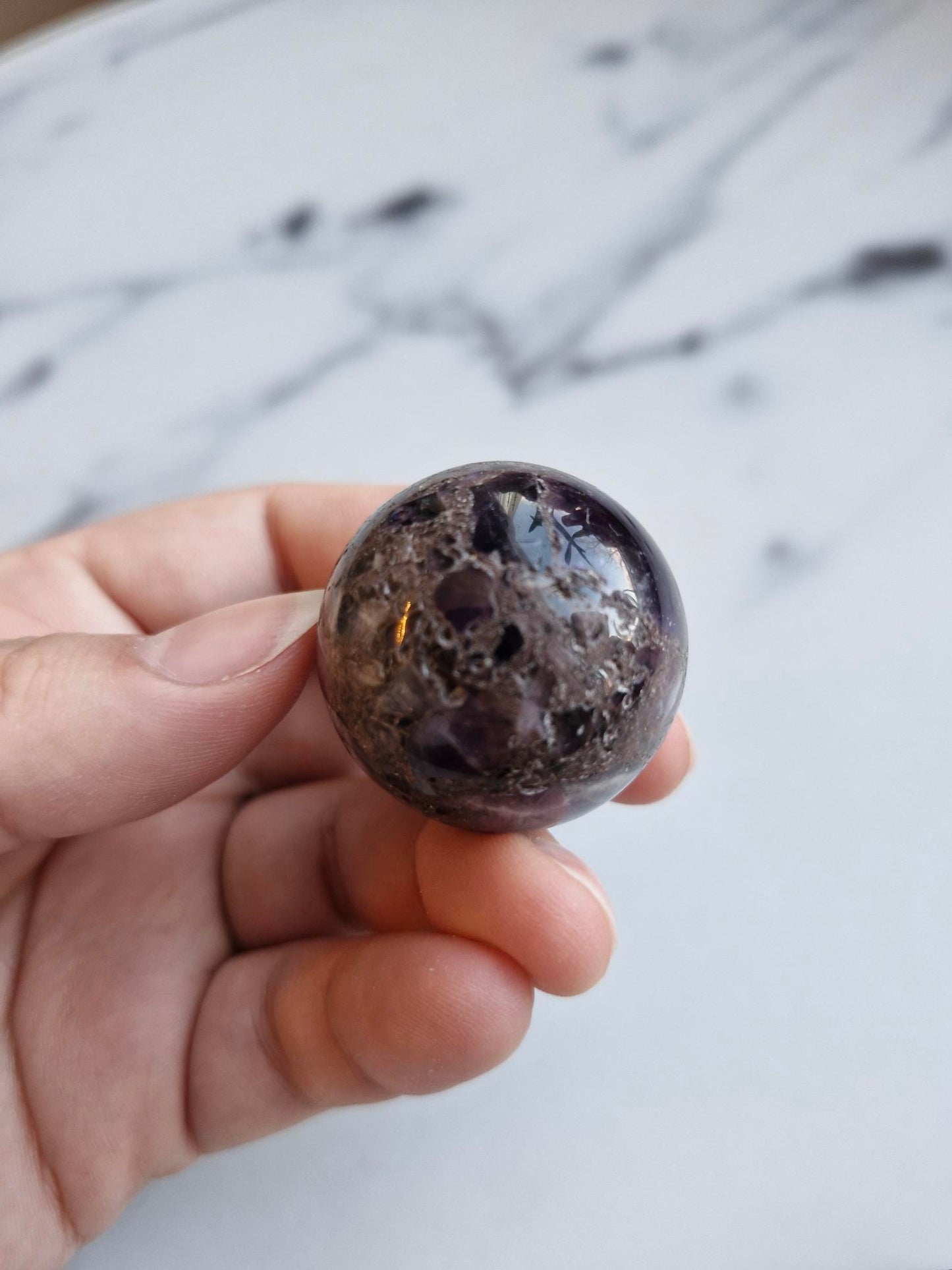 Dream Amethyst Small Sphere