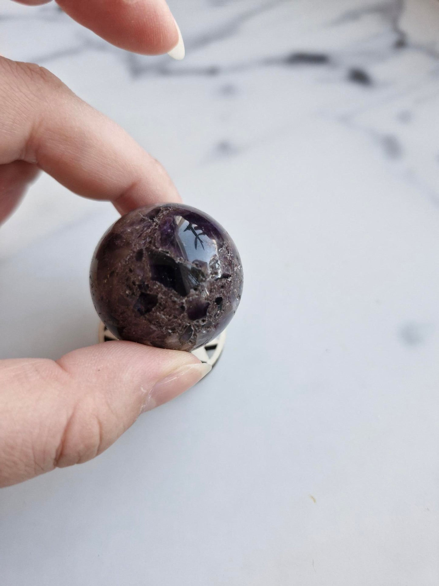 Dream Amethyst Small Sphere