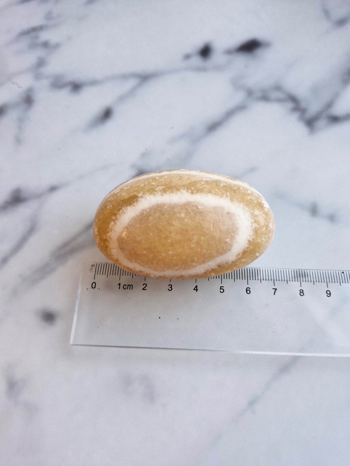 Orange Calcite Palmstone (Opt. B)