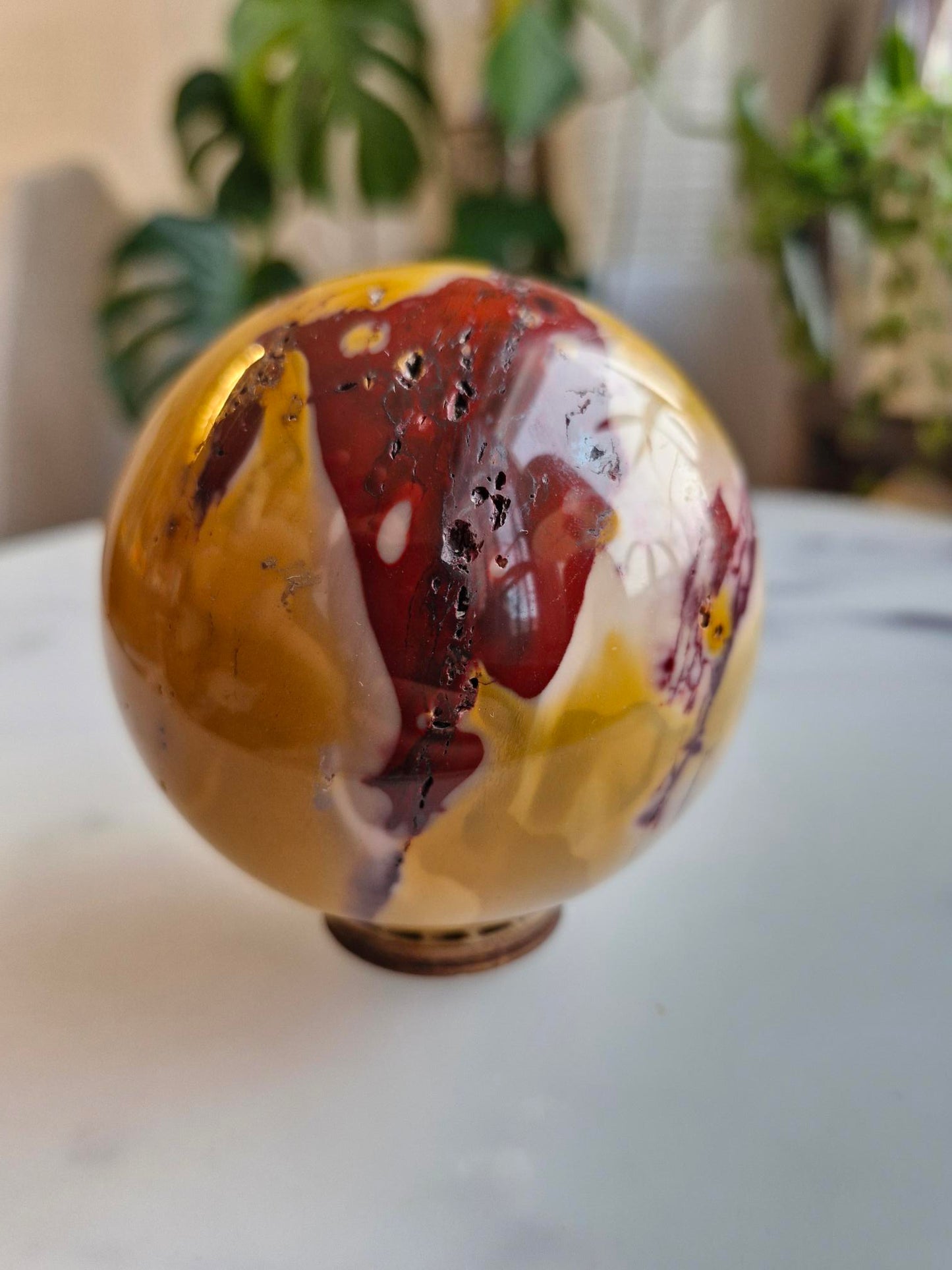 Gorgeous Mookaite Sphere (XXL)