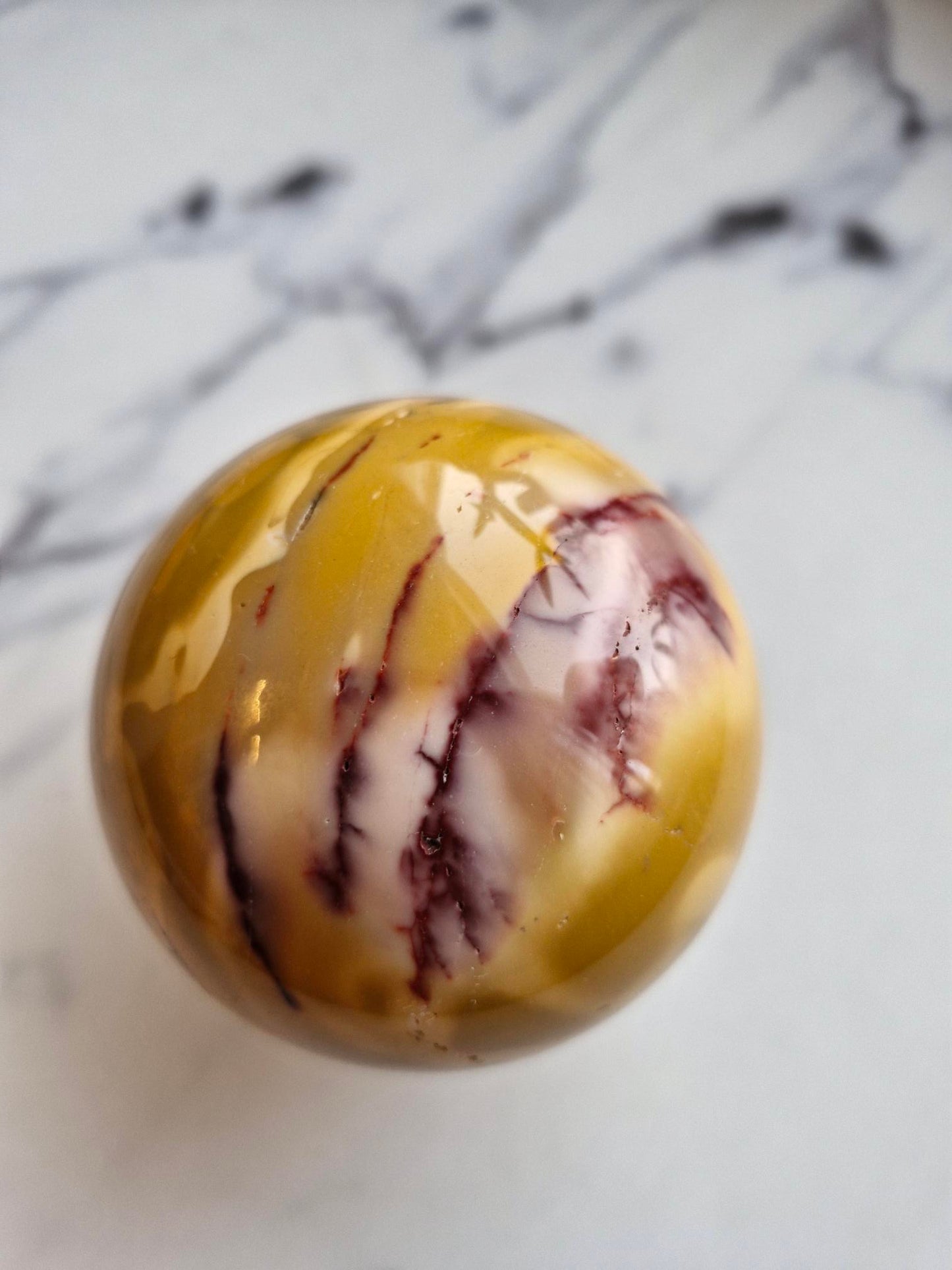 Gorgeous Mookaite Sphere (XXL)