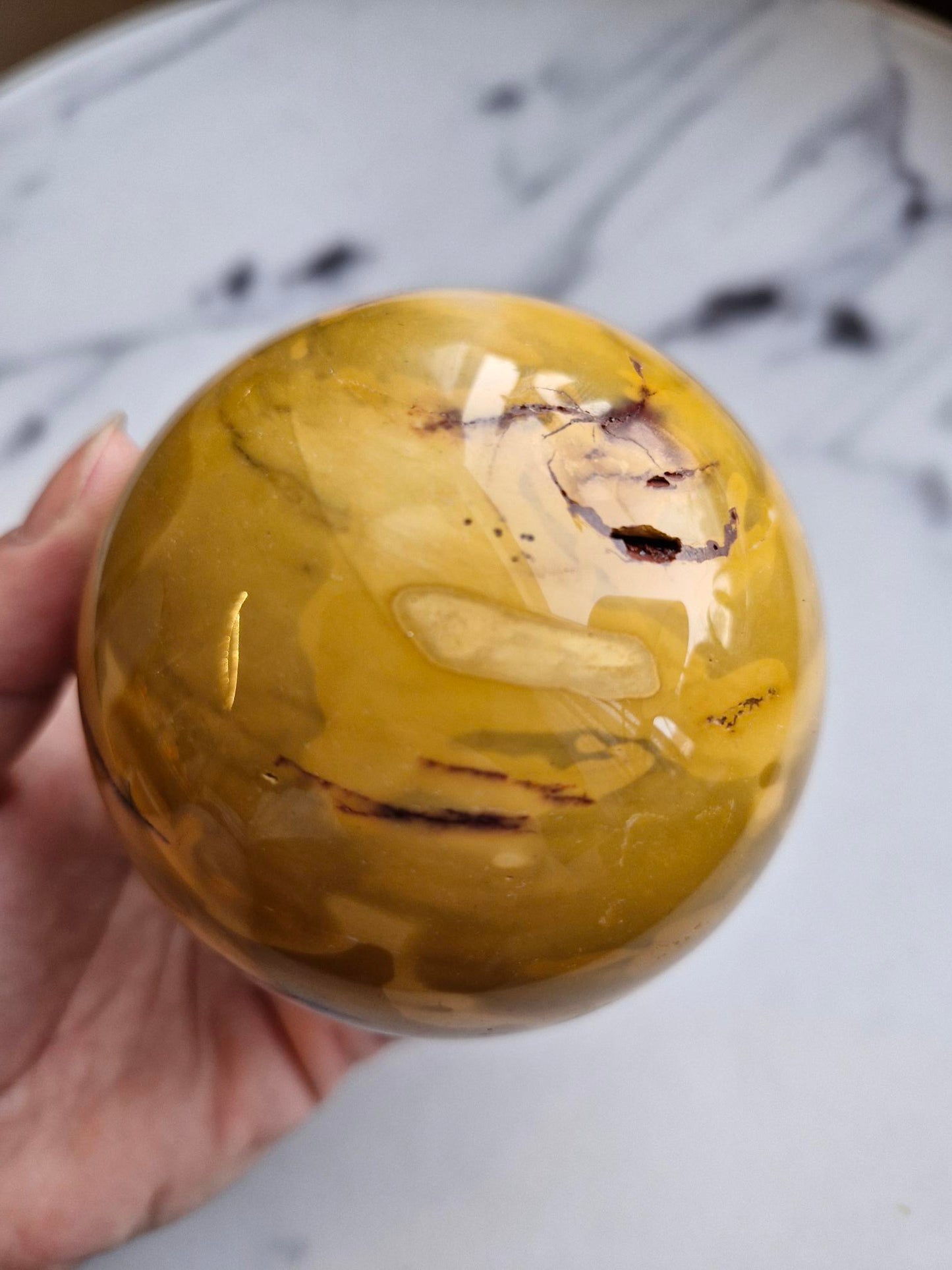 Gorgeous Mookaite Sphere (XXL)