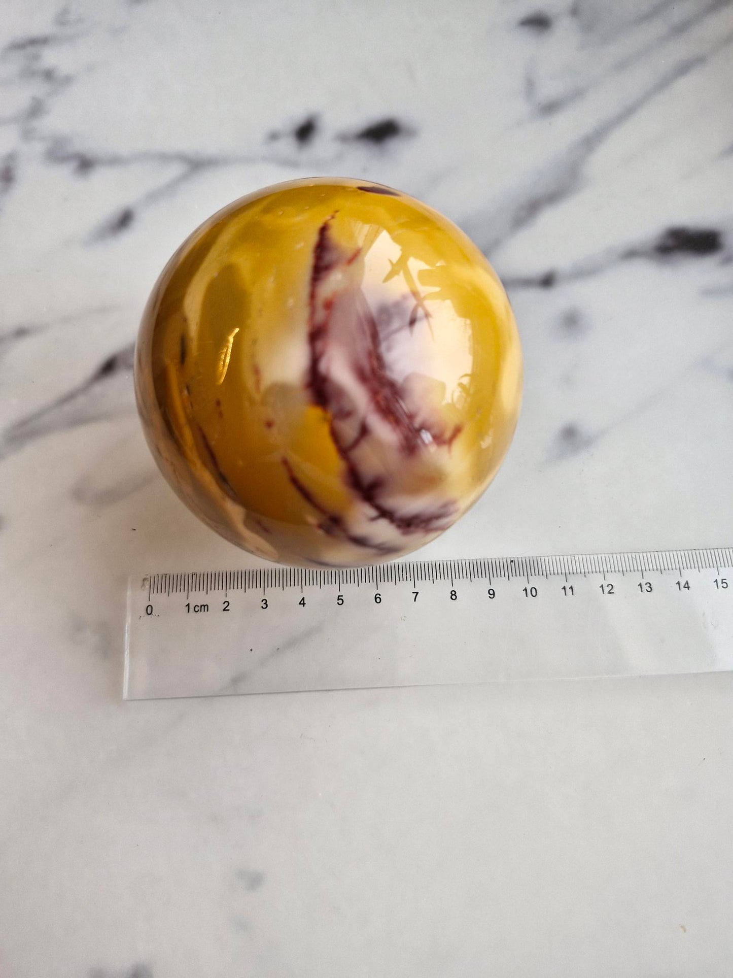 Gorgeous Mookaite Sphere (XXL)