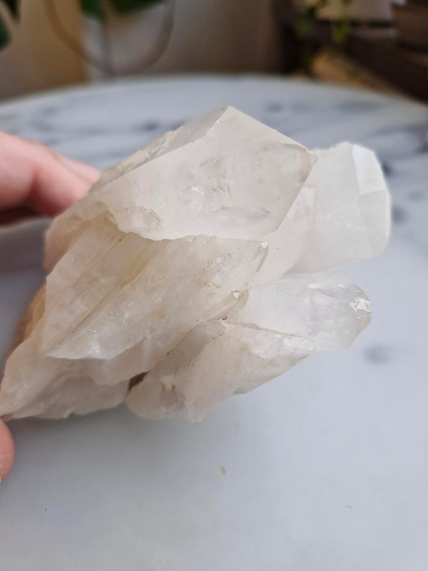 Clear Quartz Raw Cluster