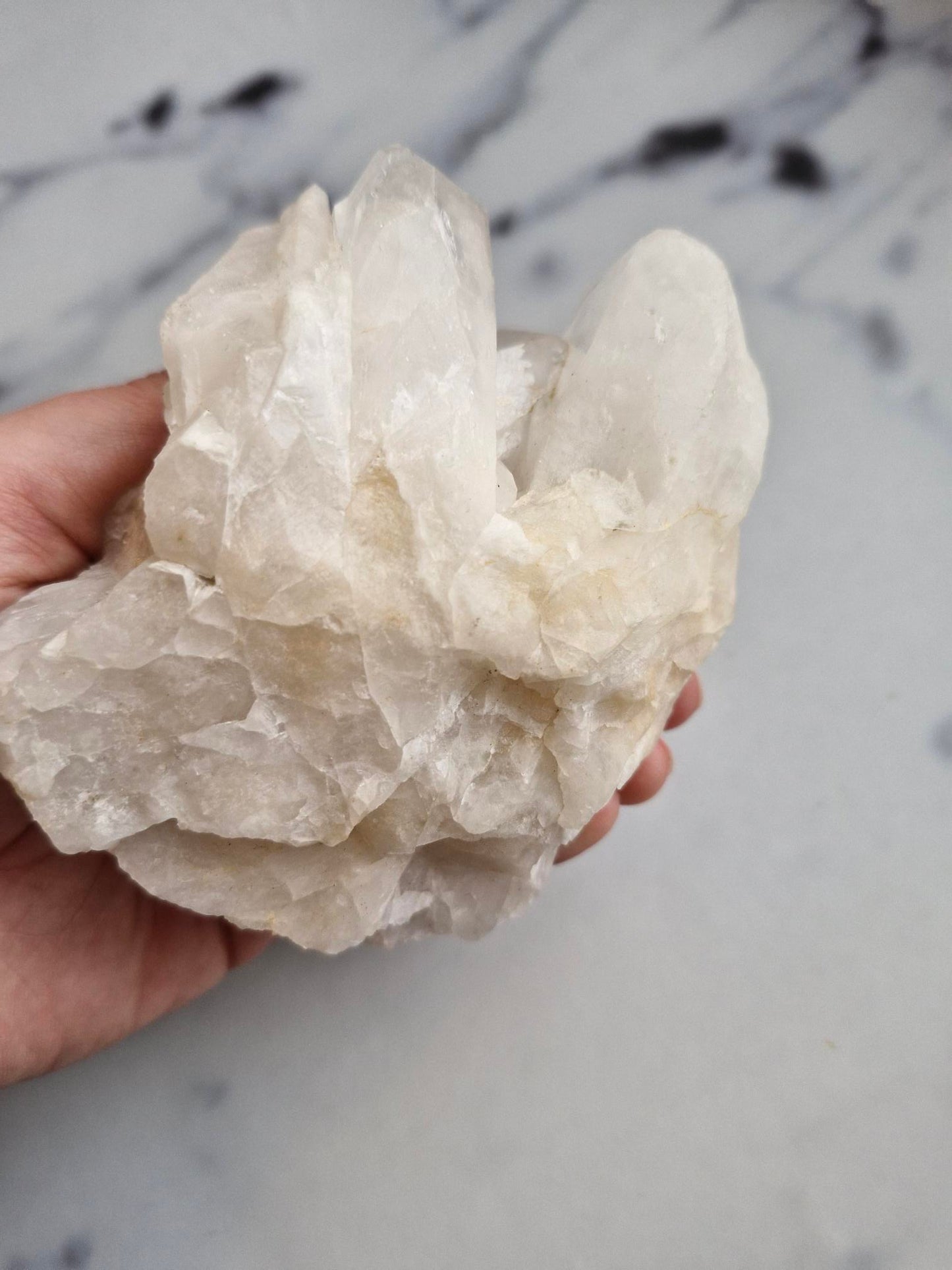 Clear Quartz Raw Cluster