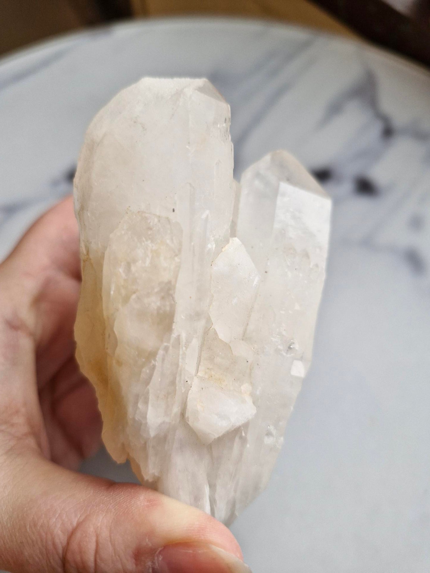 Clear Quartz Raw Cluster