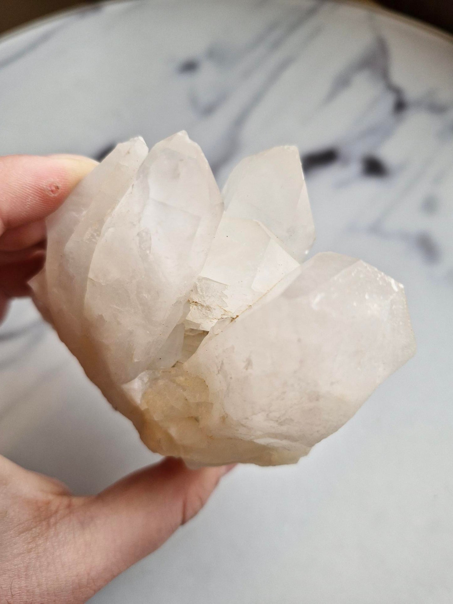 Clear Quartz Raw Cluster